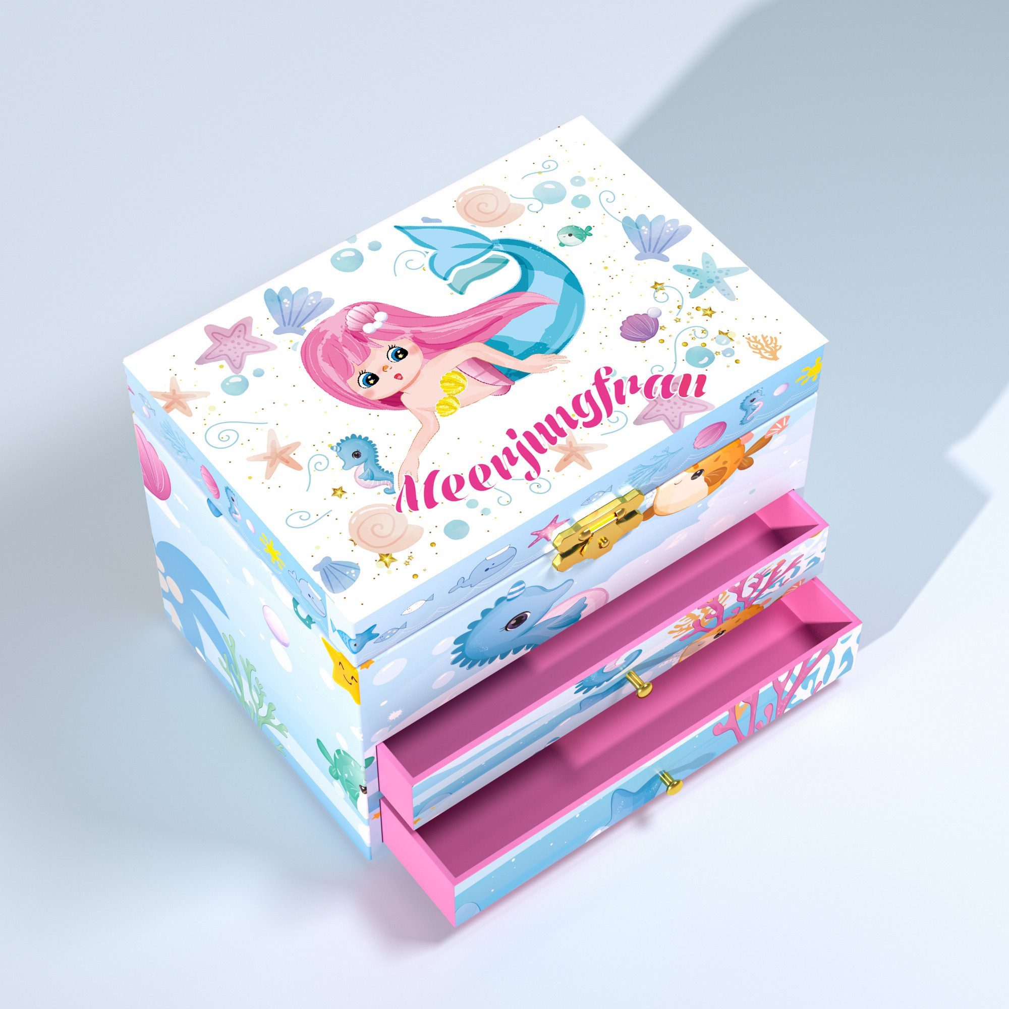 AdelDream Schmuckkasten Musik-Aufbewahrungsbox günstig online kaufen