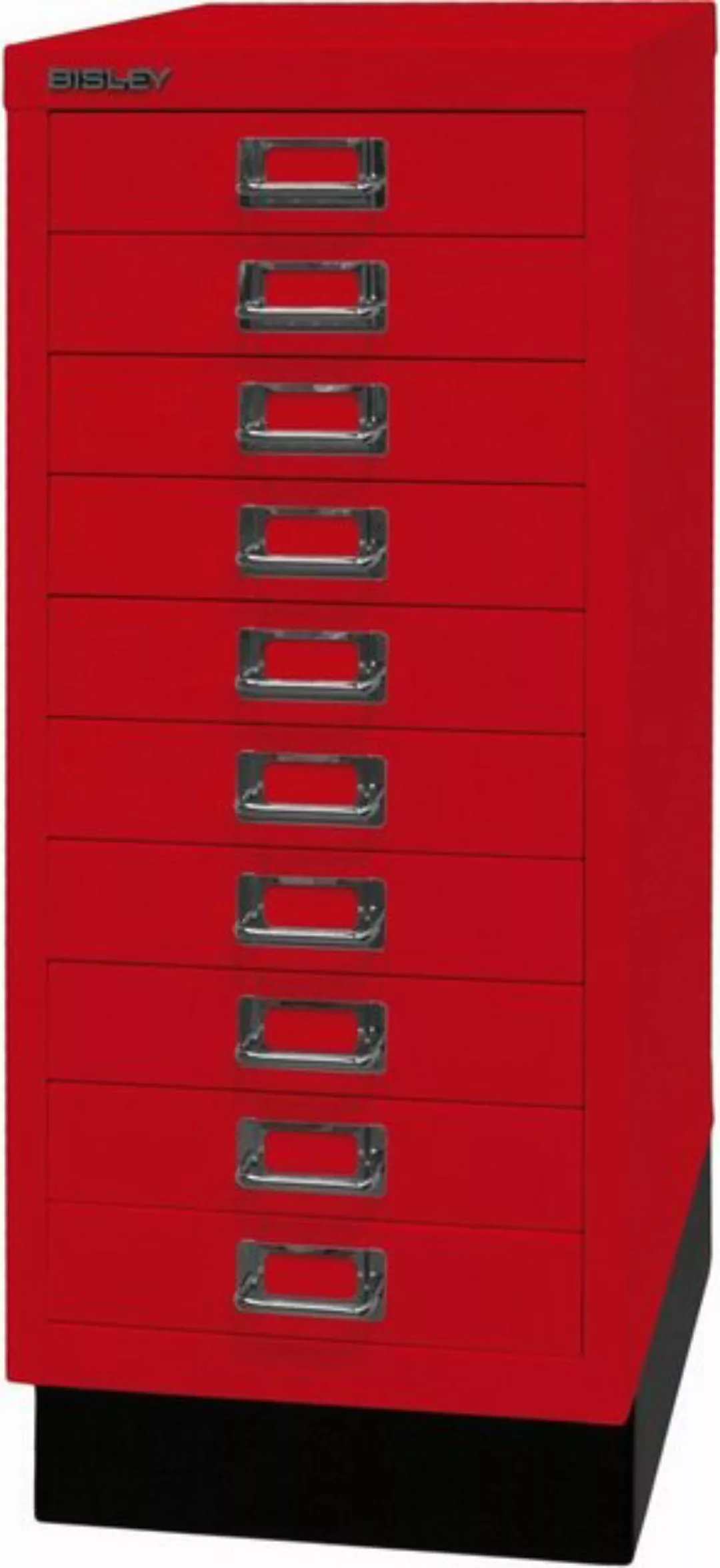 Bisley Aktenschrank Schubladenschrank MultiDrawer 29er Serie Sockel A4 10 S günstig online kaufen