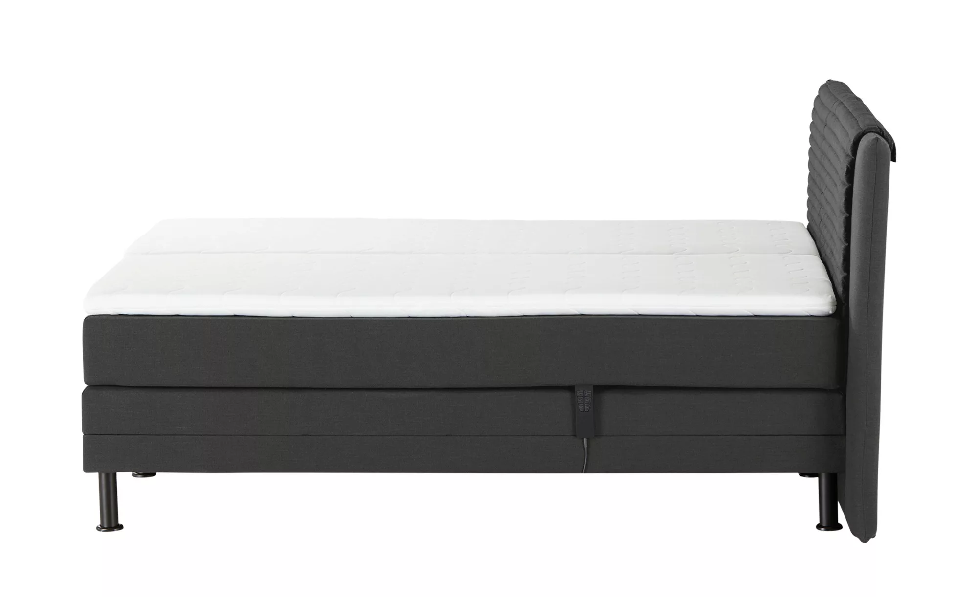 SKAGEN BEDS Motor-Boxspringbett  Synda ¦ grau ¦ Maße (cm): B: 160 H: 107 Be günstig online kaufen