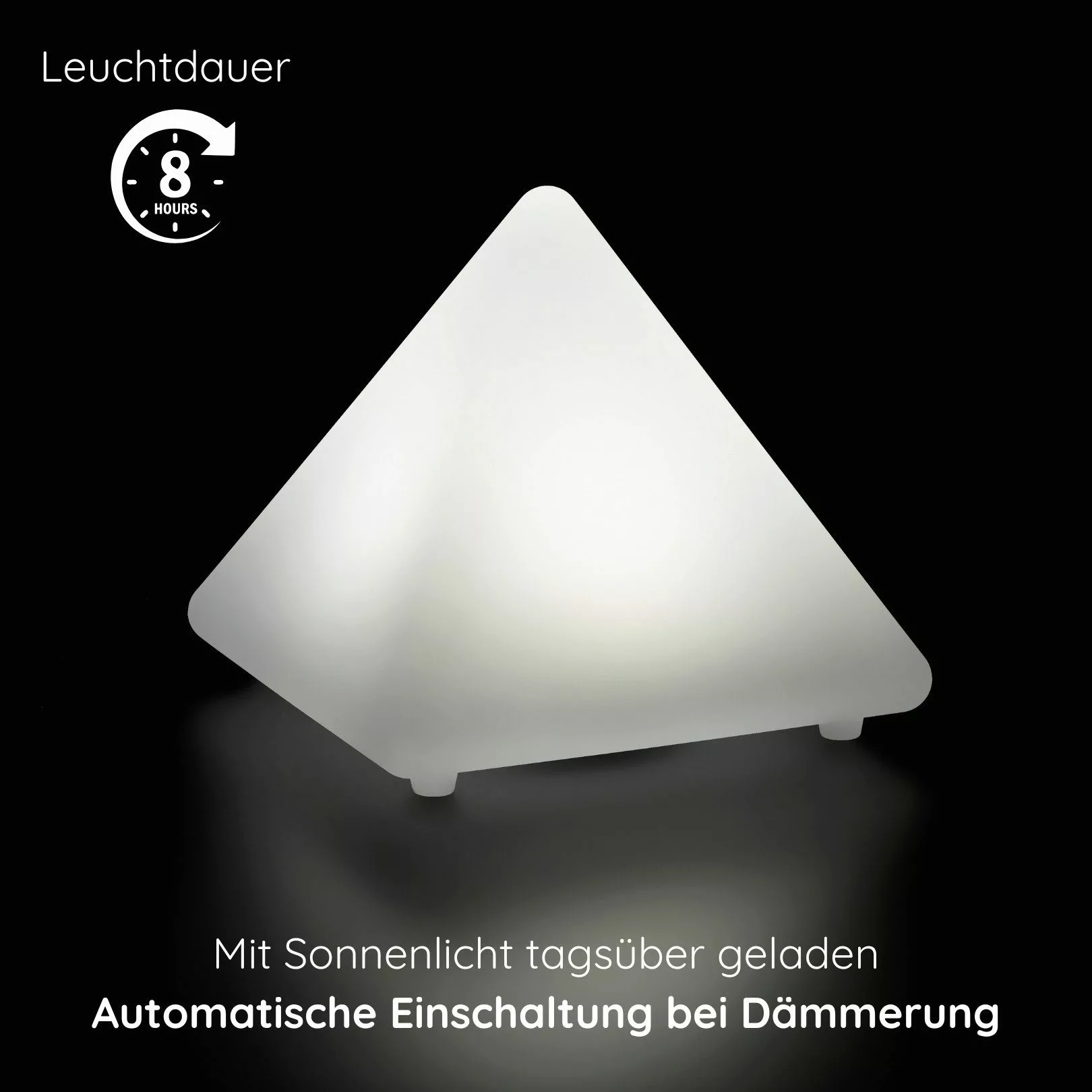 MeLiTec LED Solarleuchte Gartenleuchte Leuchtkörper, LED günstig online kaufen