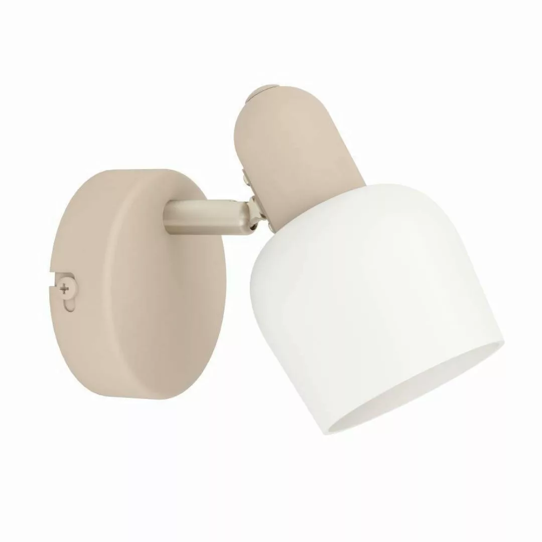EGLO Wandleuchte CORATO, Weiß, Beige, B günstig online kaufen
