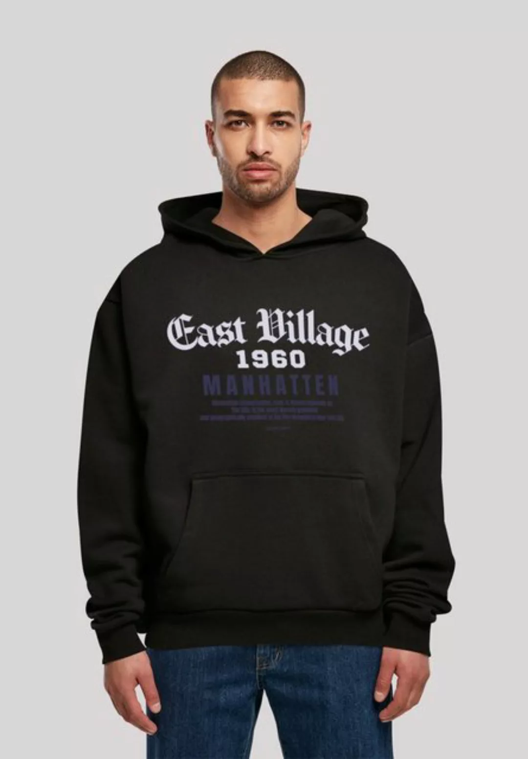 F4NT4STIC Kapuzenpullover East Village Manhatten OVERSIZE HOODIE Print günstig online kaufen