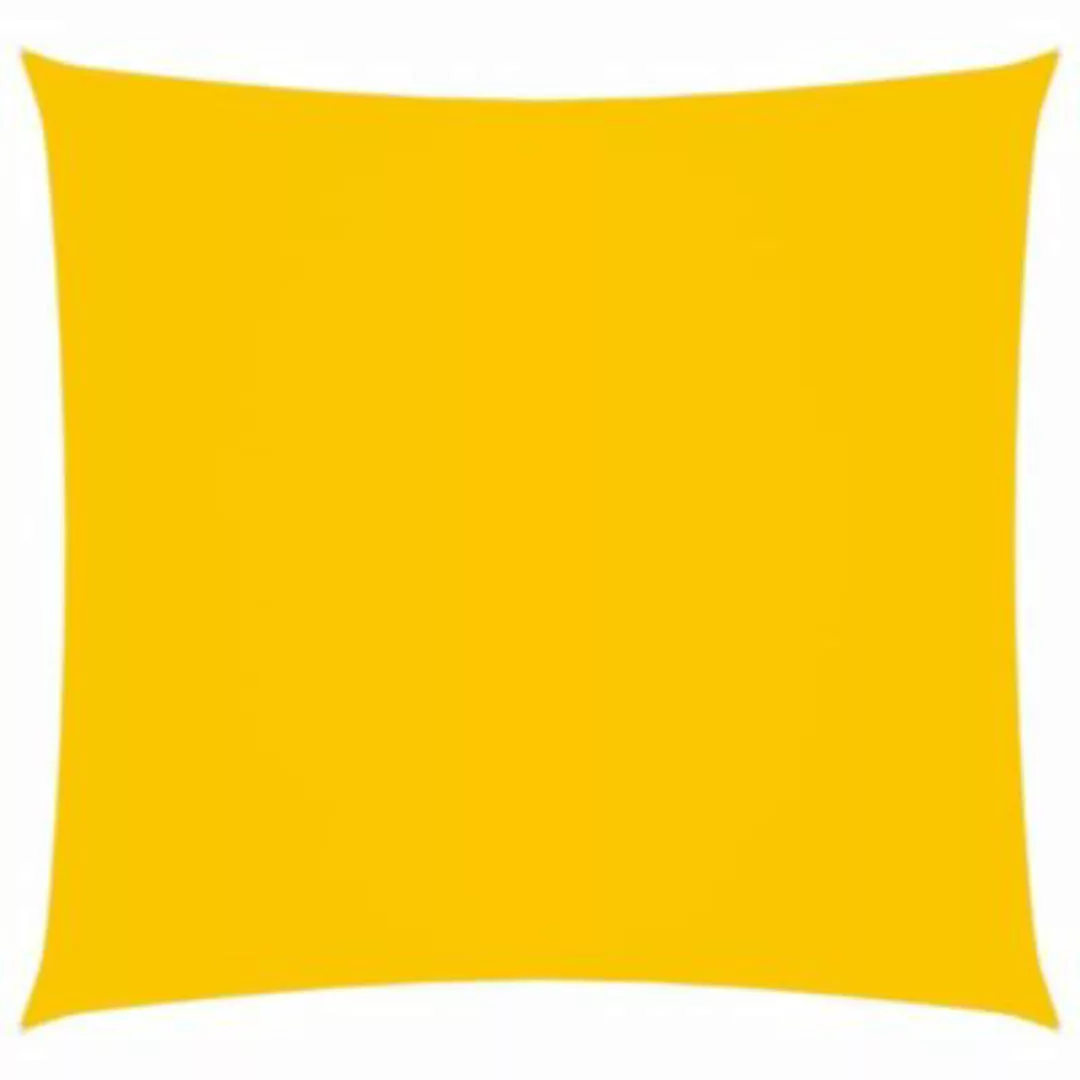 vidaXL Sonnensegel Oxford-Gewebe Quadratisch 7x7 m Gelb Sonnensegel gelb günstig online kaufen