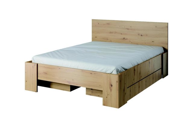 Xlmoebel Bett Traditionelles Bett Bettgestell Ehebett Doppelbett Holzbett i günstig online kaufen