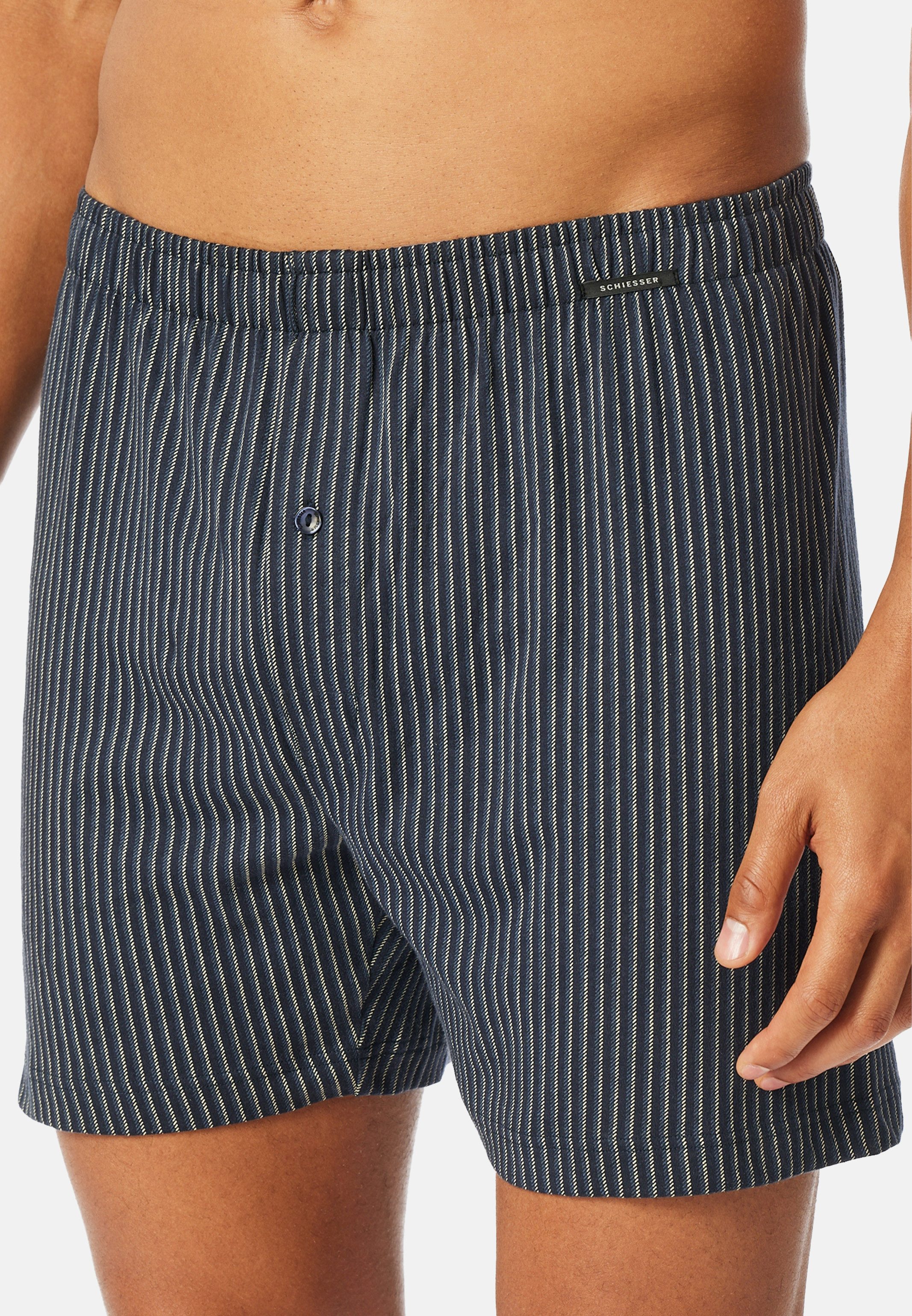 Schiesser Boxershorts 6er Pack Singel-Jersey (Spar-Set, günstig online kaufen