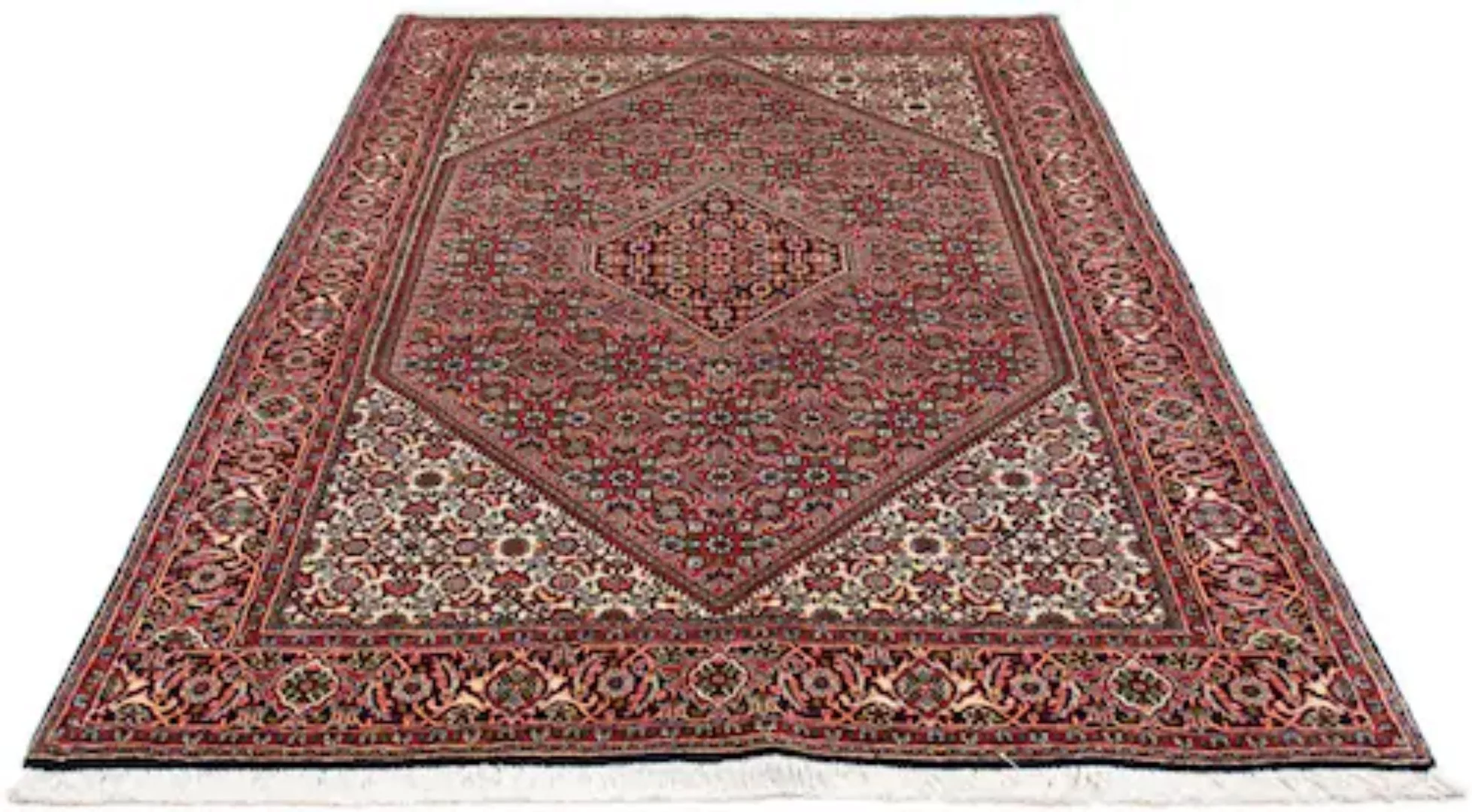 morgenland Wollteppich »Bidjar - Zanjan Medaillon Rosso 218 x 140 cm«, rech günstig online kaufen