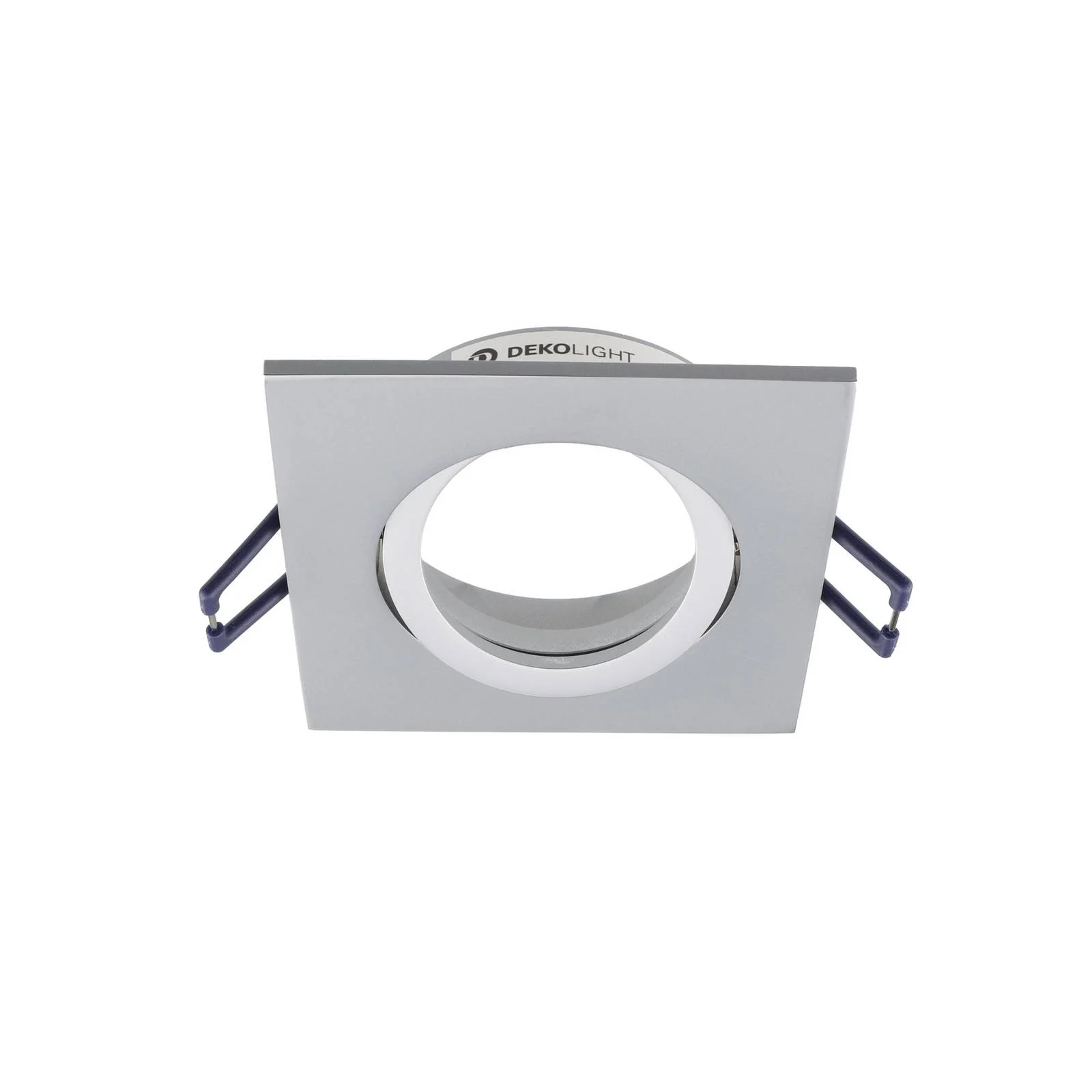 Deckeneinbaulampe Samsola, aluminiumfarben, 9 x 9 cm, Metall günstig online kaufen