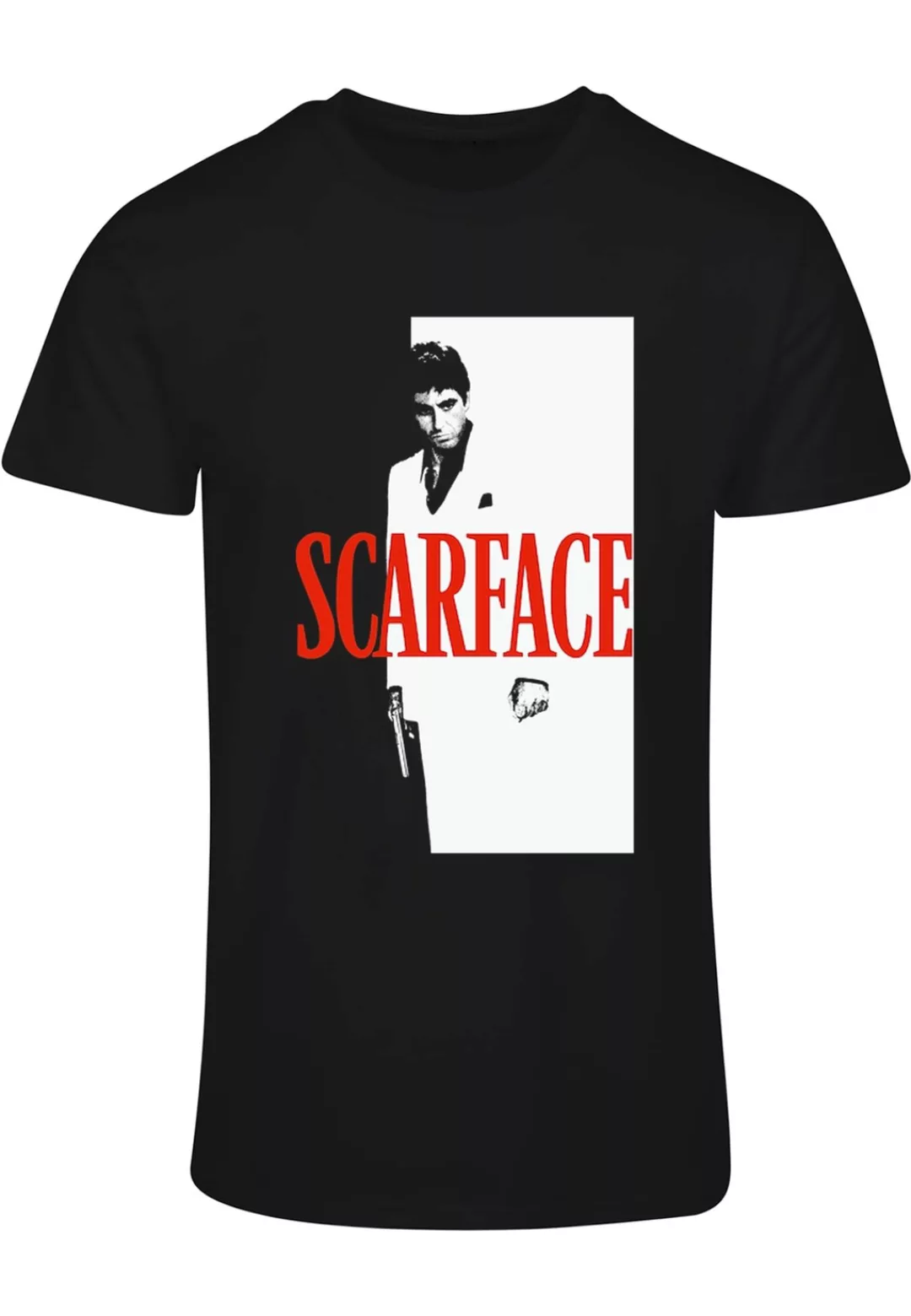 Merchcode Langarmhemd "Merchcode Herren Scarface Logo T-Shirt", (1 tlg.) günstig online kaufen