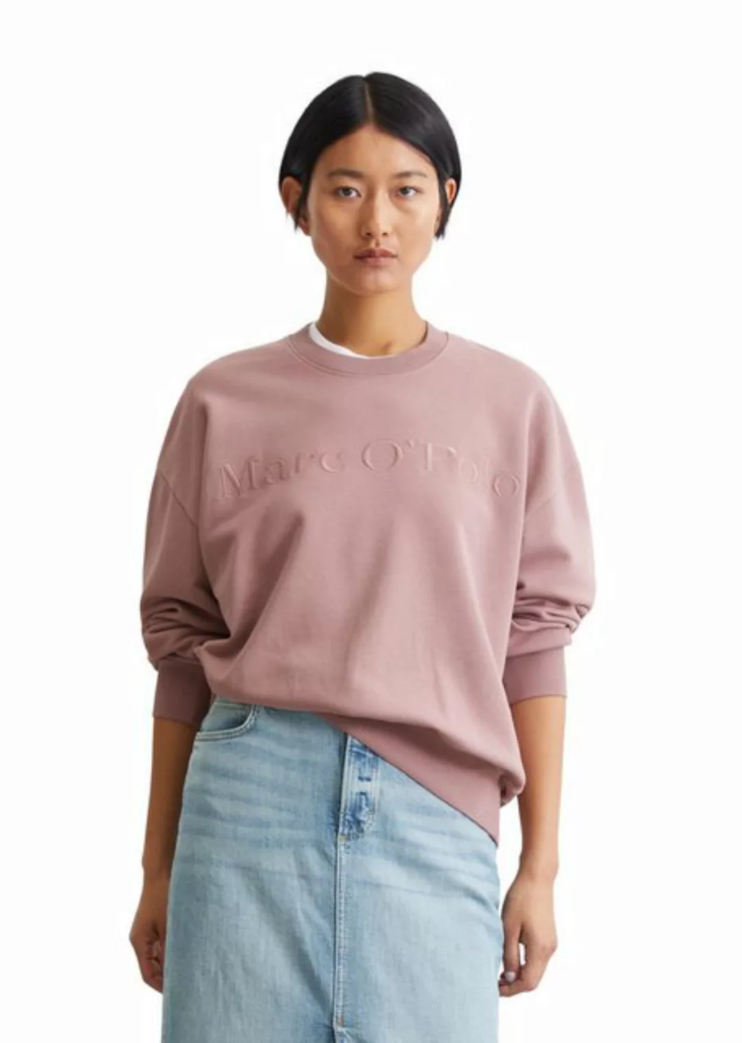 Marc O'Polo Sweatshirt aus Organic Cotton günstig online kaufen