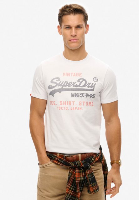 Superdry Rundhalsshirt VL HERITAGE RELAXED TEE günstig online kaufen