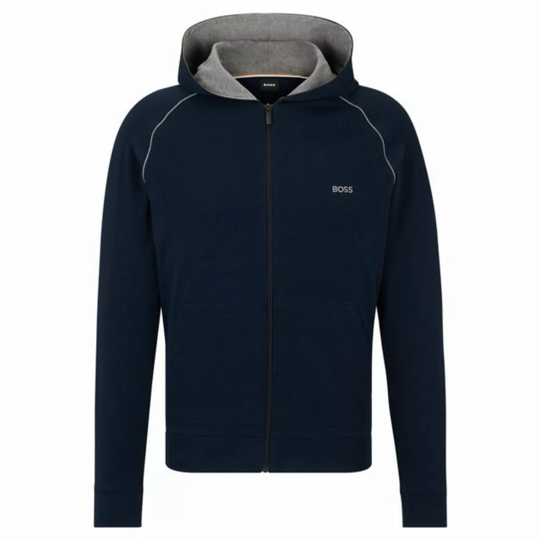 BOSS Sweatshirt Herren Sweatjacke mit Hoodie - Mix & Match Jacket günstig online kaufen