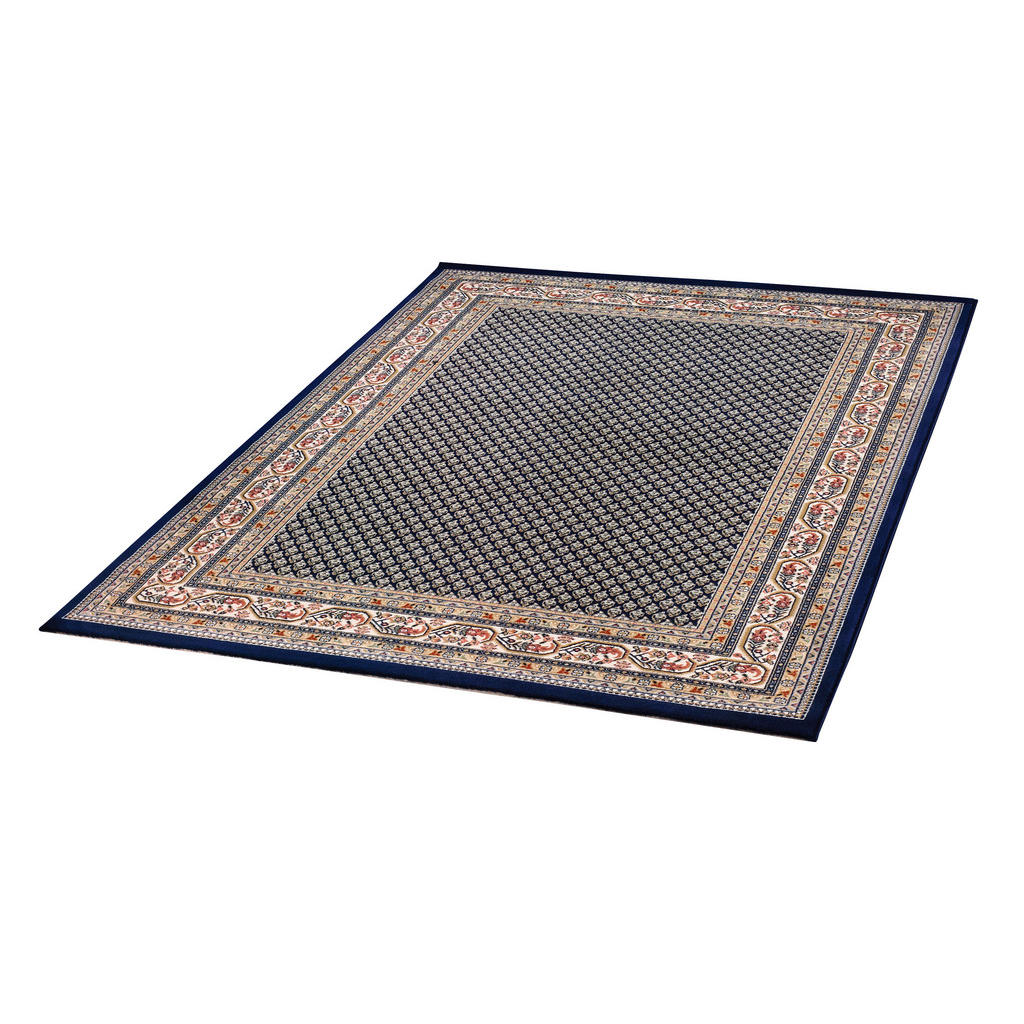 Webteppich Kashmar blau B/L: ca. 160x230 cm günstig online kaufen