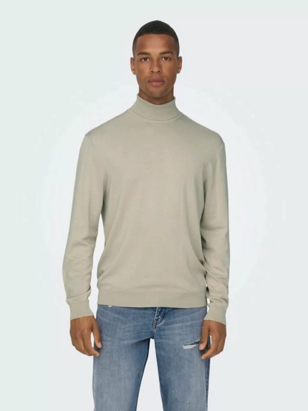 ONLY & SONS Rollkragenpullover "ONSWYLER LIFE REG ROLL NECK KNIT NOOS" günstig online kaufen