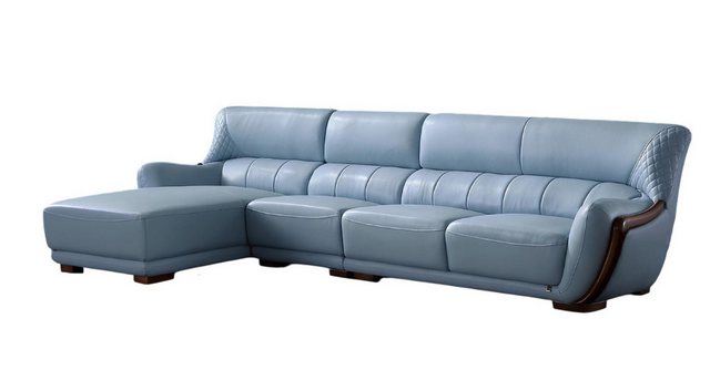 Xlmoebel Ecksofa Designer Polster-Ecksofa aus Leder für die Wohnlandschaft, günstig online kaufen