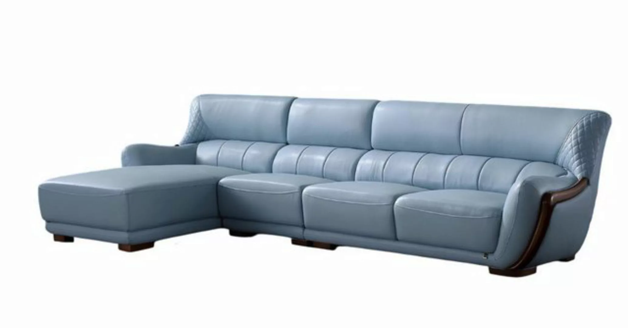 Xlmoebel Ecksofa Designer Polster-Ecksofa aus Leder für die Wohnlandschaft, günstig online kaufen