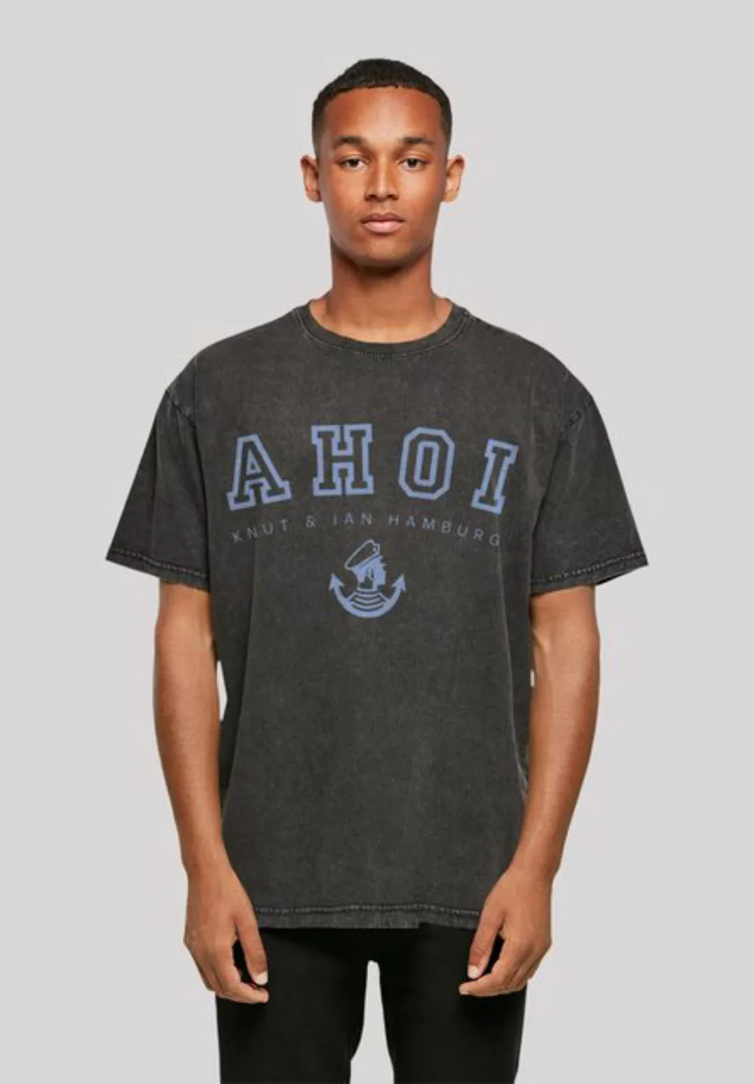 F4NT4STIC T-Shirt "Ahoi Knut & Jan Hamburg", Print günstig online kaufen