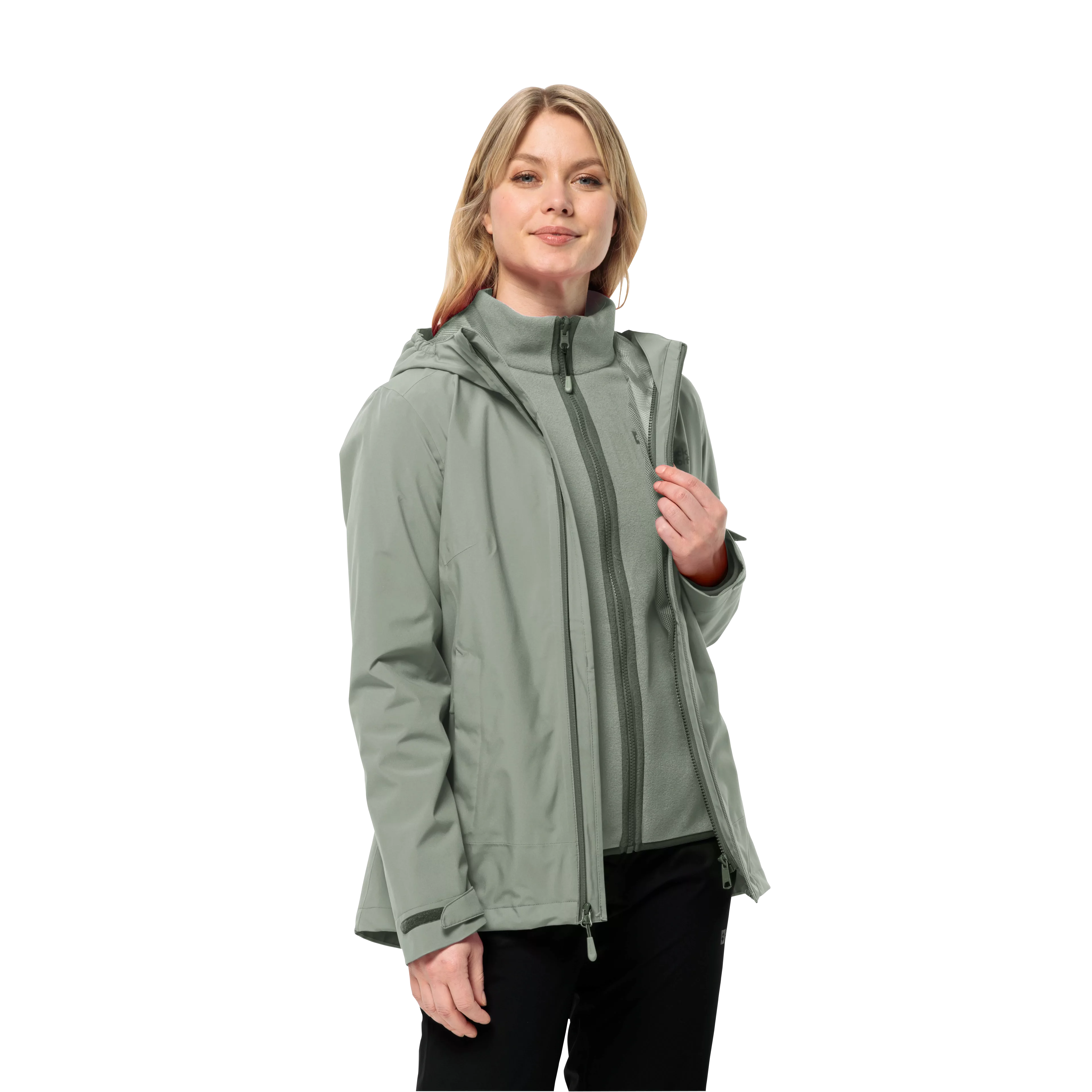 Jack Wolfskin 3-in-1-Funktionsjacke MOONRISE 3IN1 JKT W mit wasserabweisend günstig online kaufen