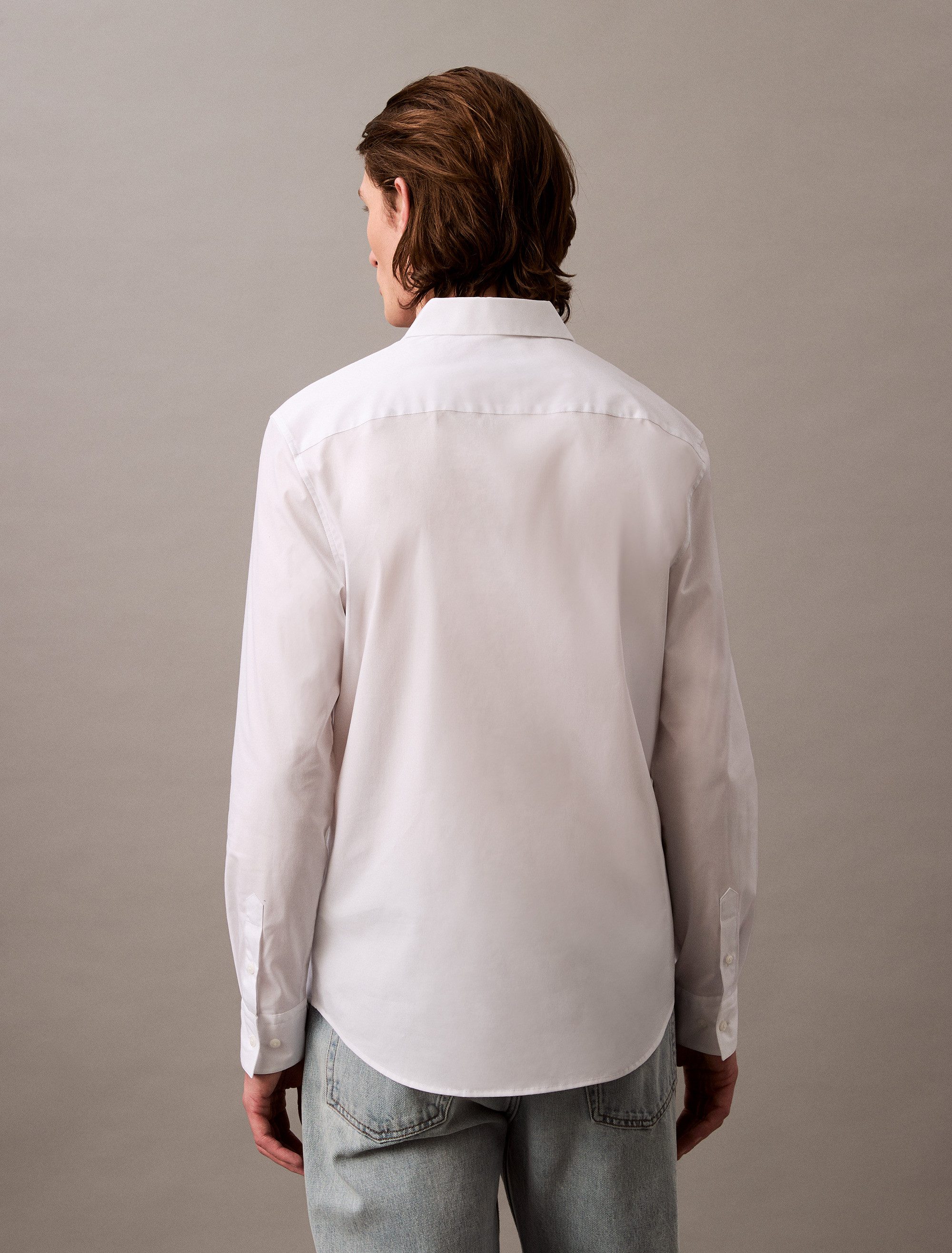 Calvin Klein Langarmhemd LONG SLEEVE SOLID günstig online kaufen
