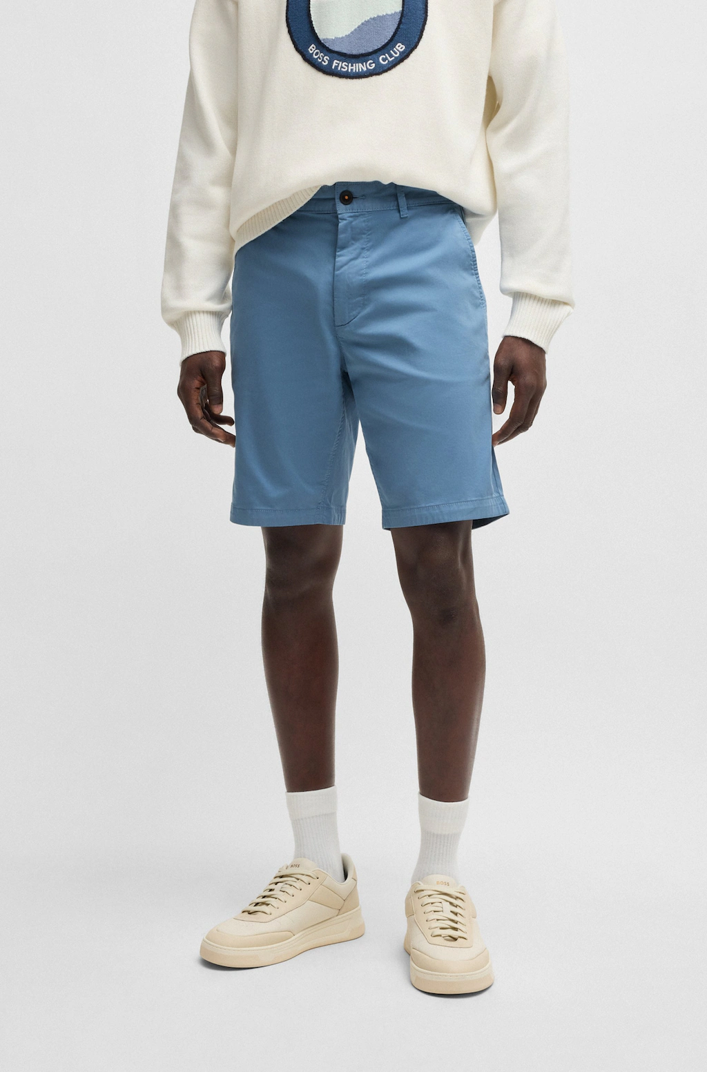 BOSS ORANGE Chinoshorts "Chino-slim-Shorts" günstig online kaufen