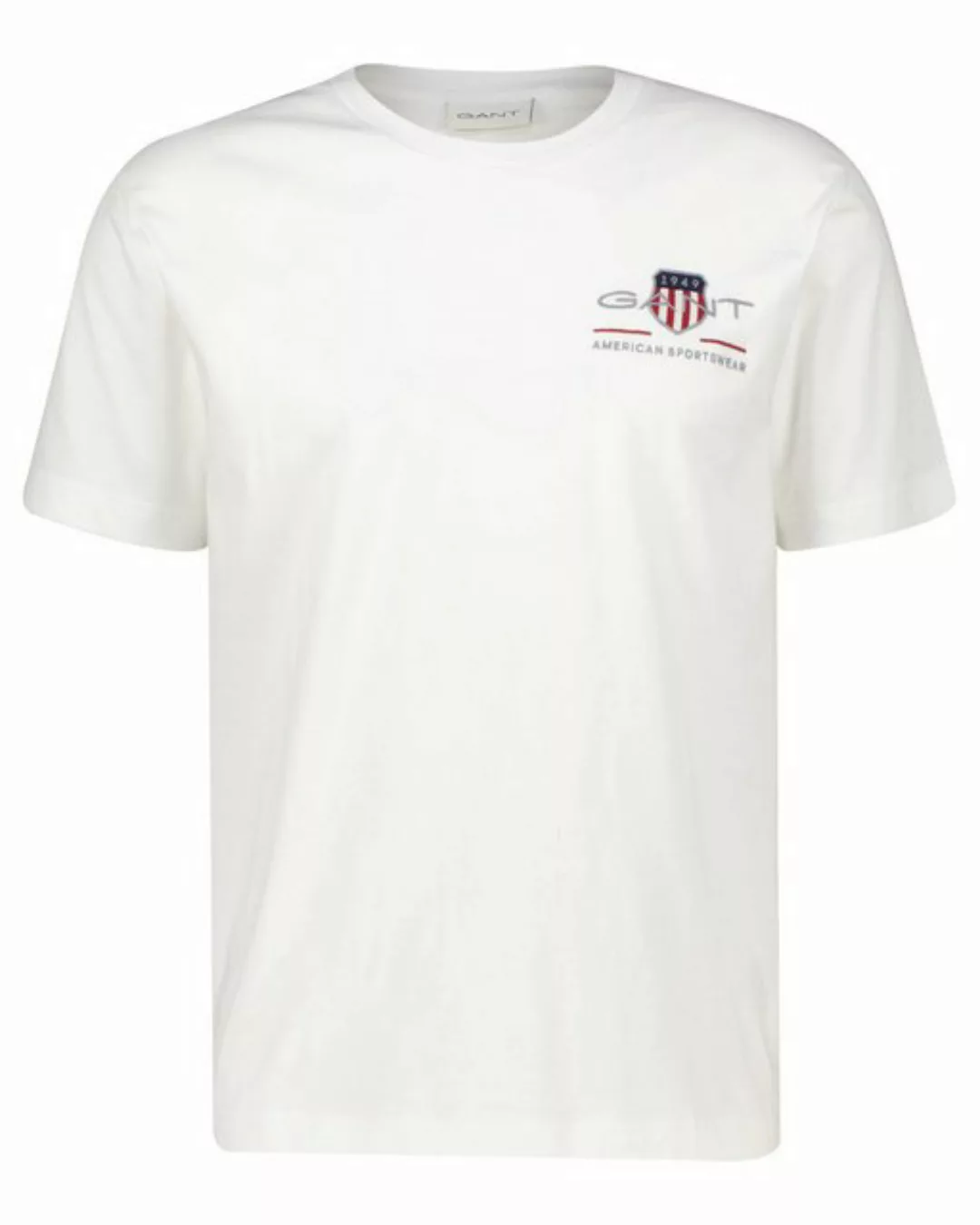 Gant T-Shirt REG ARCHIVE SHIELD EMB SS T-SHIRT von dem Archiv aus den 1980e günstig online kaufen