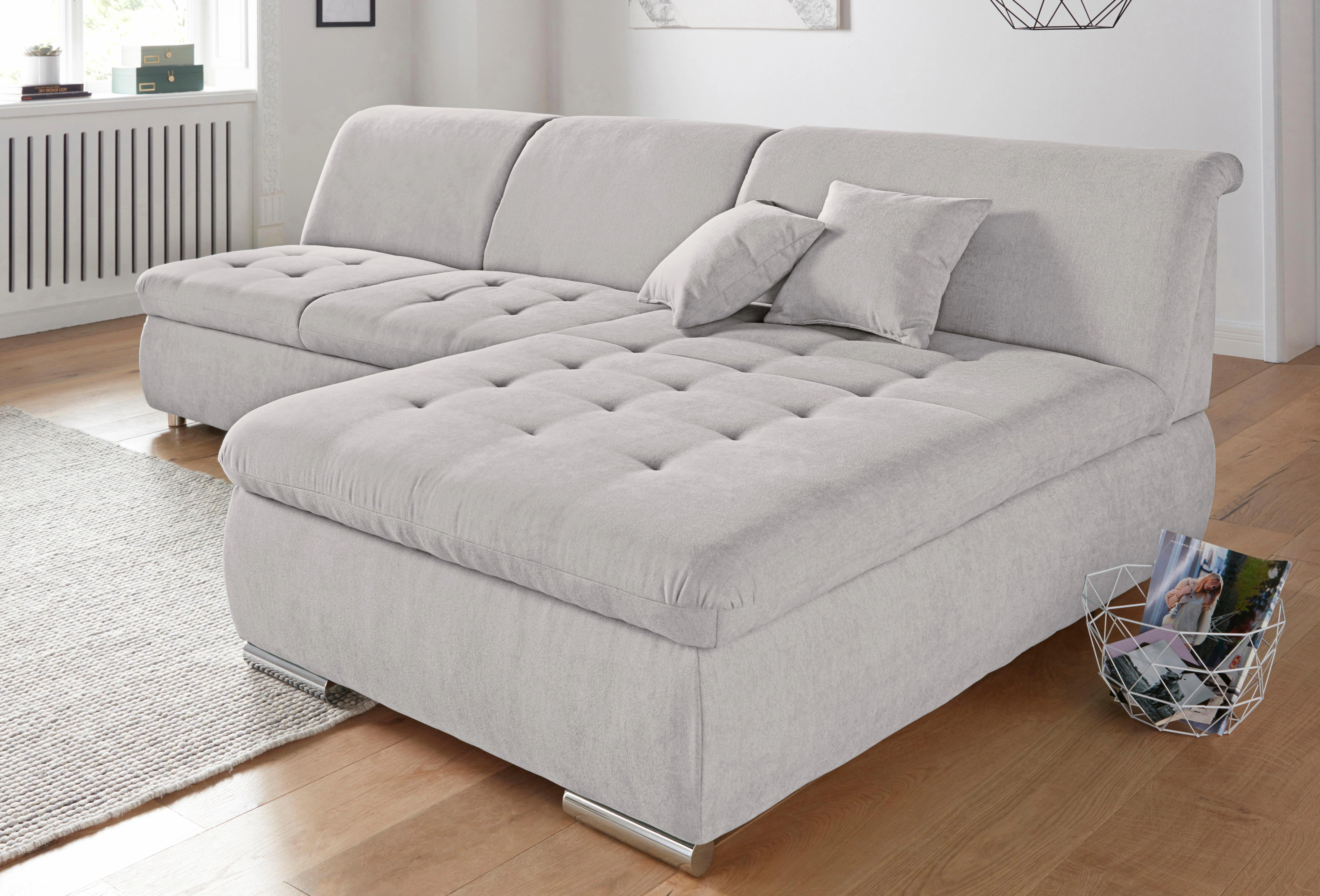 DOMO collection Ecksofa »Baxter L-Form«, wahlweise mit Bettfunktion und Bet günstig online kaufen