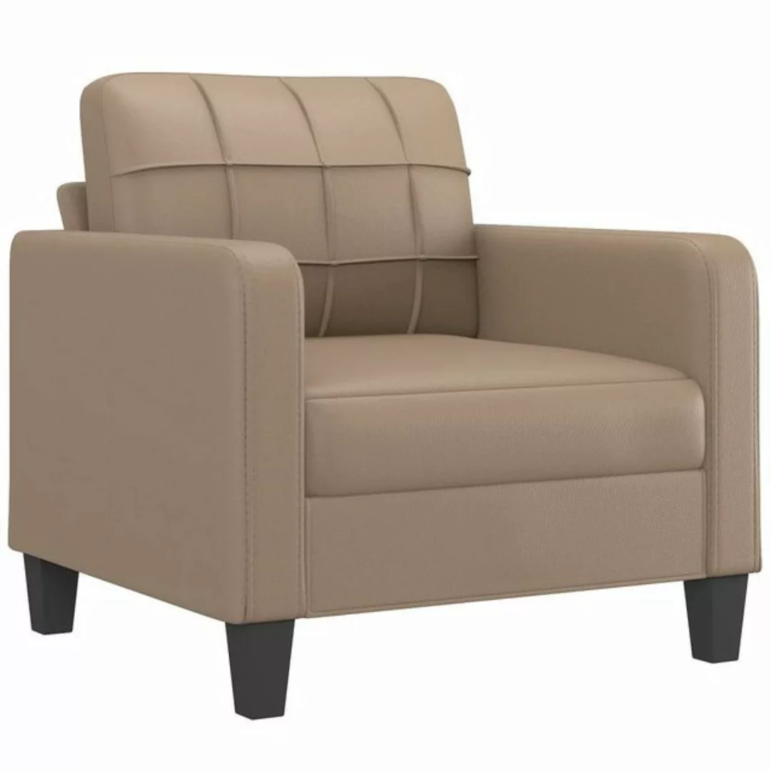 vidaXL Sofa Sessel Cappuccino-Braun 60 cm Kunstleder günstig online kaufen