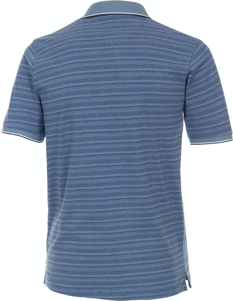 Casa Moda Poloshirt Blau Streifen - Größe L günstig online kaufen