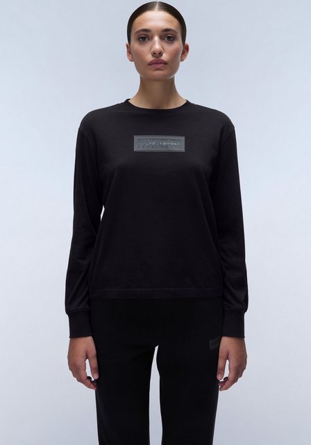 Napapijri Langarmshirt SUZE mit großem Logoprint günstig online kaufen