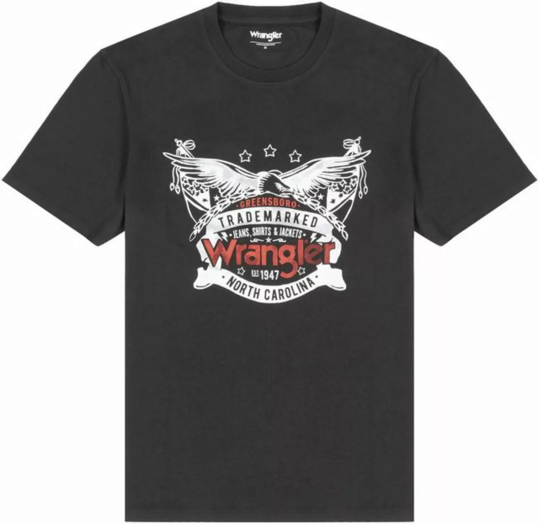 Wrangler Print-Shirt Americana Tee günstig online kaufen