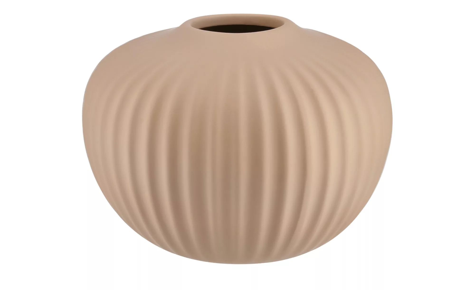 Vase ¦ braun ¦ Steinzeug ¦ Maße (cm): H: 11  Ø: 15 Accessoires > Vasen - Hö günstig online kaufen