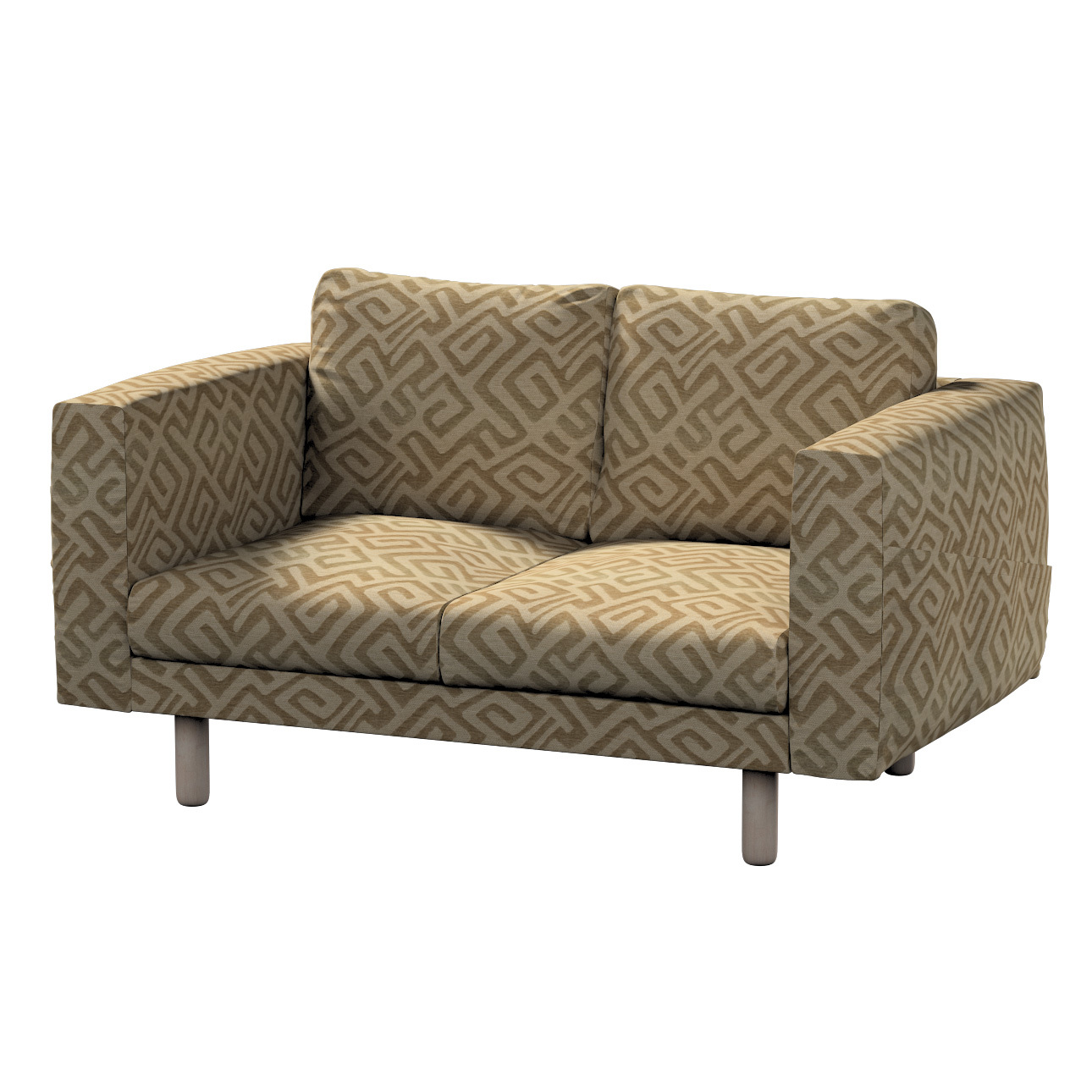 Bezug für Norsborg 2-Sitzer Sofa, mocca, Norsborg 2-Sitzer Sofabezug, Cosy günstig online kaufen