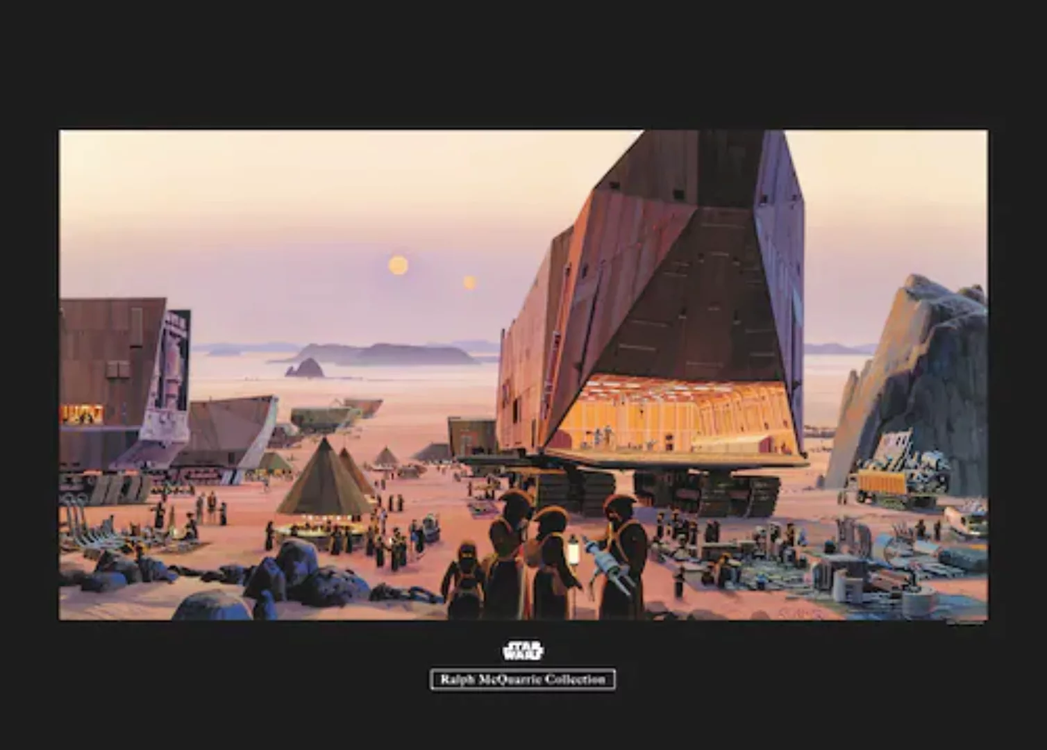 Komar Wandbild Star Wars Market 70 x 50 cm günstig online kaufen