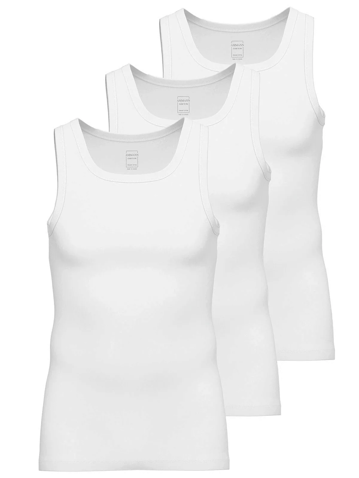 Ammann Unterhemd "3er Pack Athletic Shirt Day Modern / Close to you", (Spar günstig online kaufen