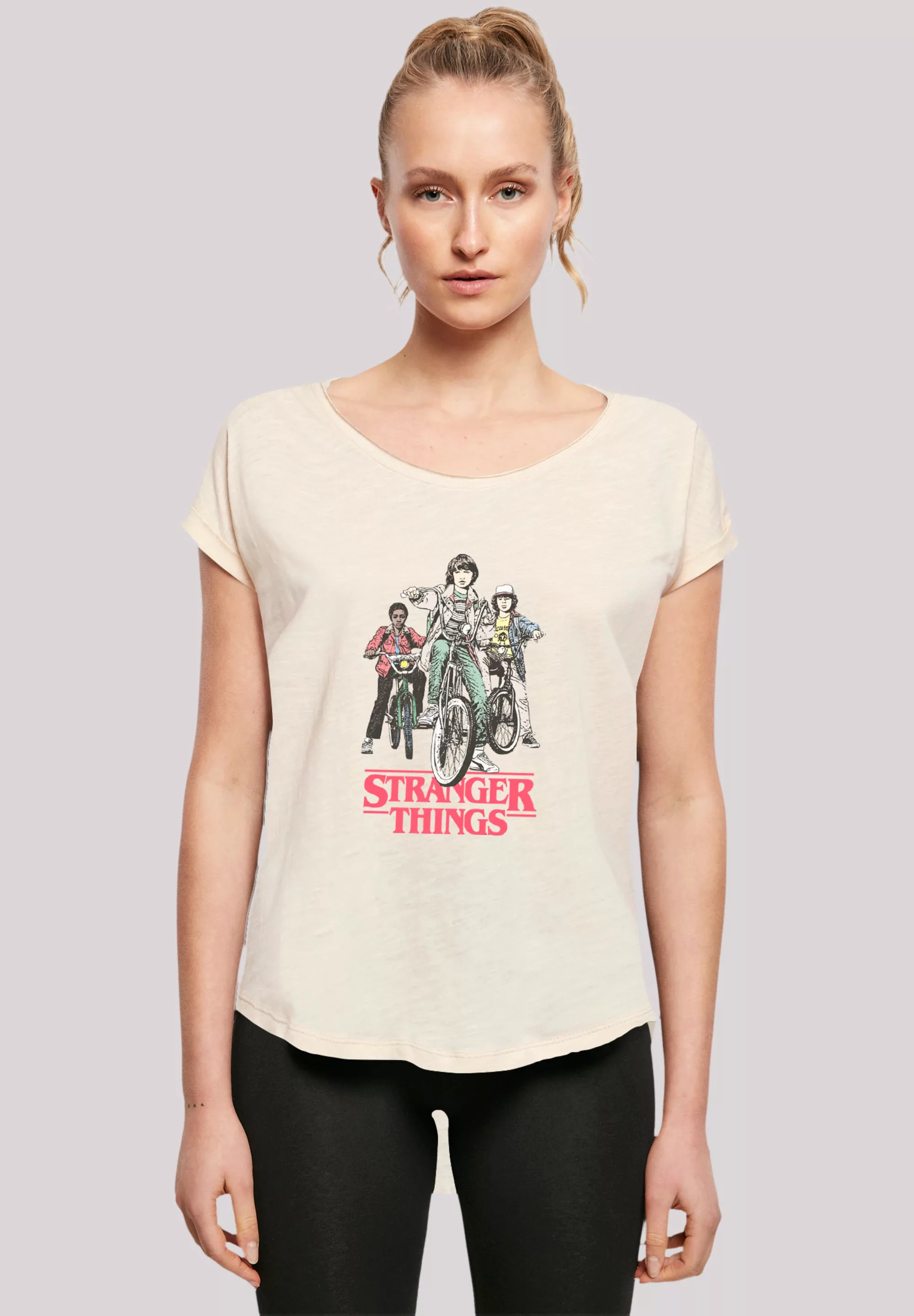 F4NT4STIC T-Shirt "Stranger Things Retro Bikers Netflix TV Series", Premium günstig online kaufen