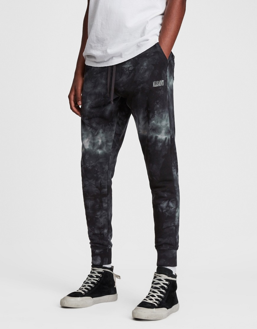 AllSaints – Clay – Jogginghose aus Sweatshirt-Stoff in Grau günstig online kaufen