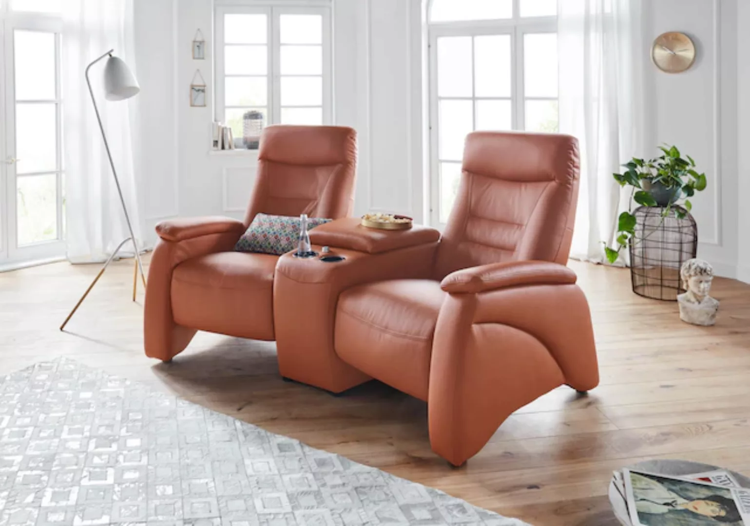 exxpo - sofa fashion 2,5-Sitzer »Ascoli, Kinosofa mit hohem Sitzkomfort, be günstig online kaufen