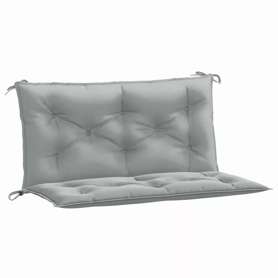 vidaXL Sitzauflage Gartenbank-Auflagen 2 Stk. Melange günstig online kaufen