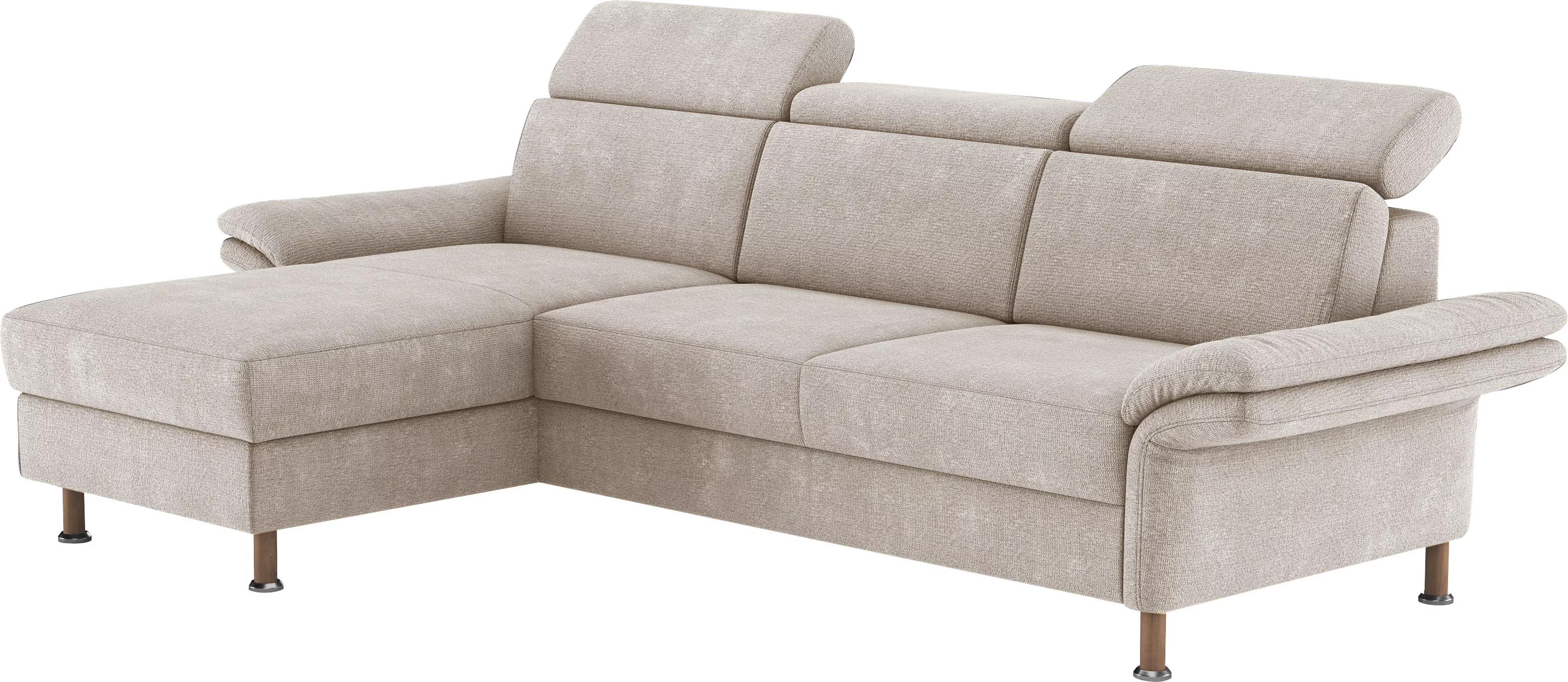 Home affaire Ecksofa "Calypso L-Form", mit motorischen Funktionen im Sofa u günstig online kaufen