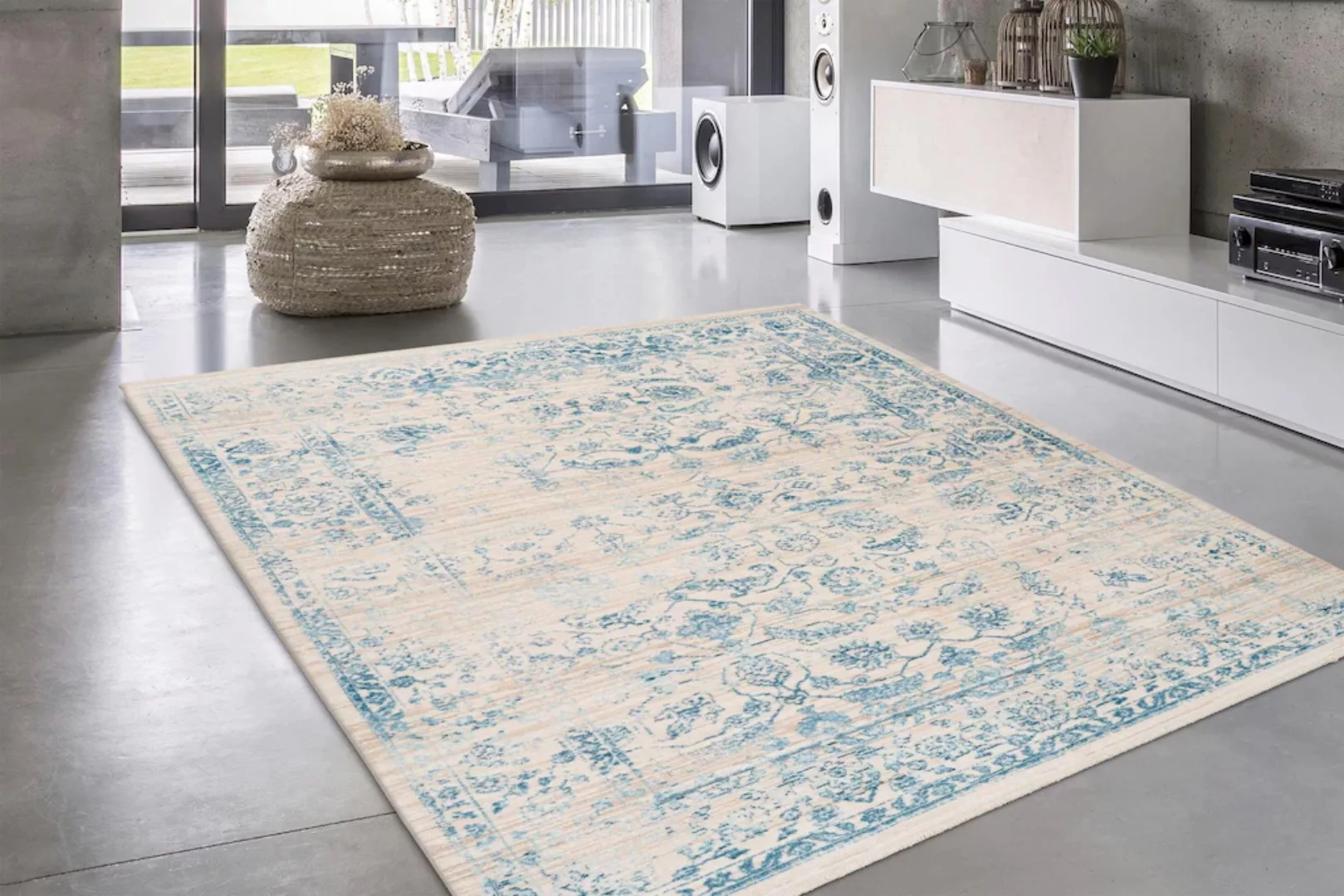 my home Orientteppich »Selena«, rechteckig, 5 mm Höhe, Vintage-Optik, Kurzf günstig online kaufen