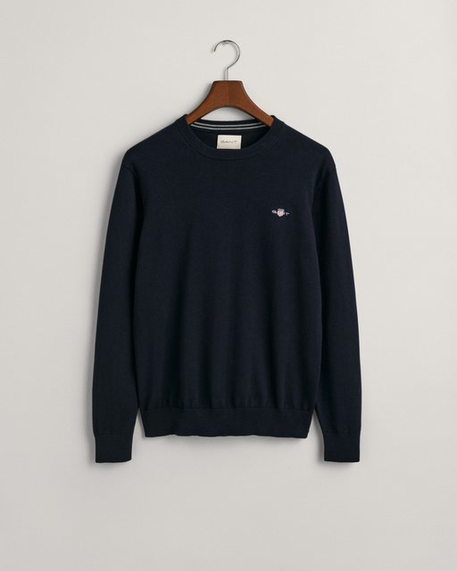 Gant V-Ausschnitt-Pullover "Classic Cotton V-Neck", Premium Strickjersey au günstig online kaufen