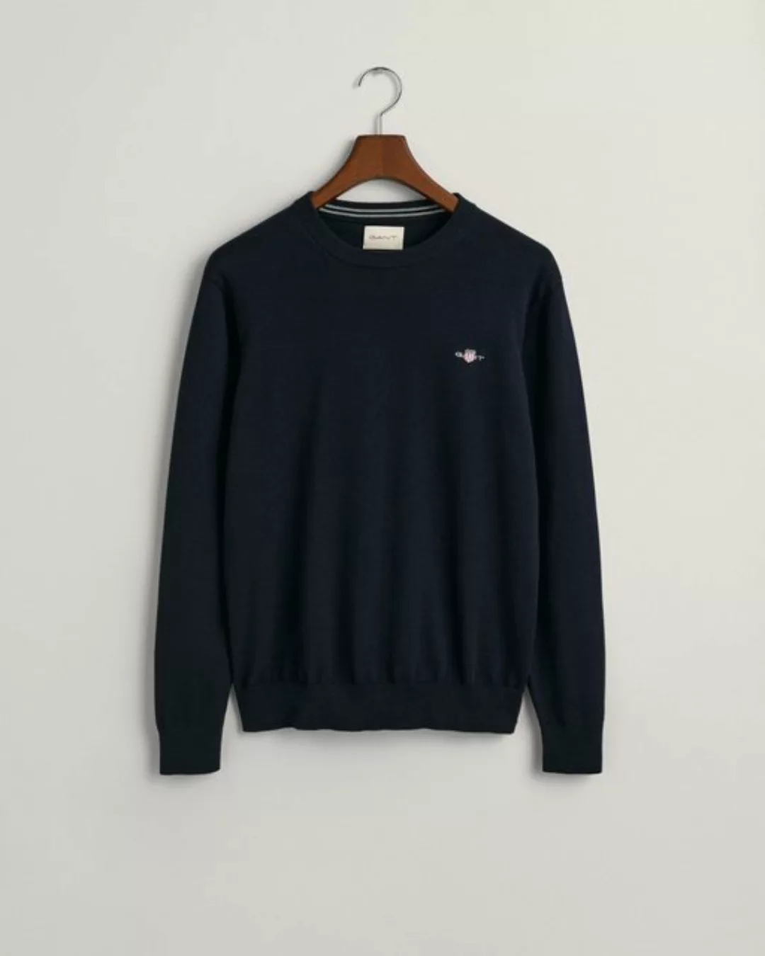 Gant V-Ausschnitt-Pullover "Classic Cotton V-Neck", Premium Strickjersey au günstig online kaufen