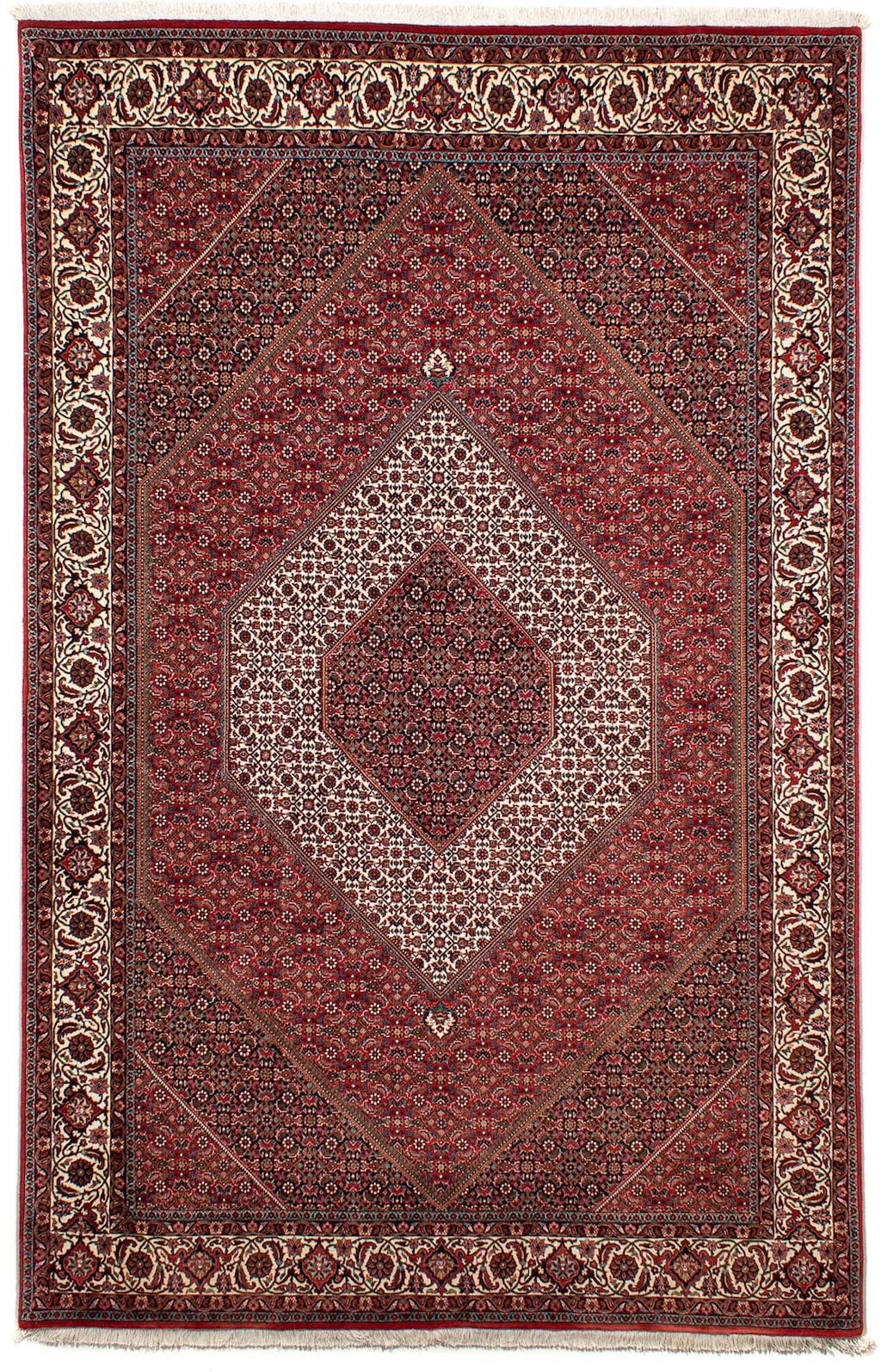 morgenland Orientteppich »Perser - Bidjar - 302 x 203 cm - dunkelrot«, rech günstig online kaufen