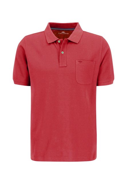 FYNCH-HATTON Poloshirt Polo, Chest Pkt, Premium Cotton poppy red günstig online kaufen