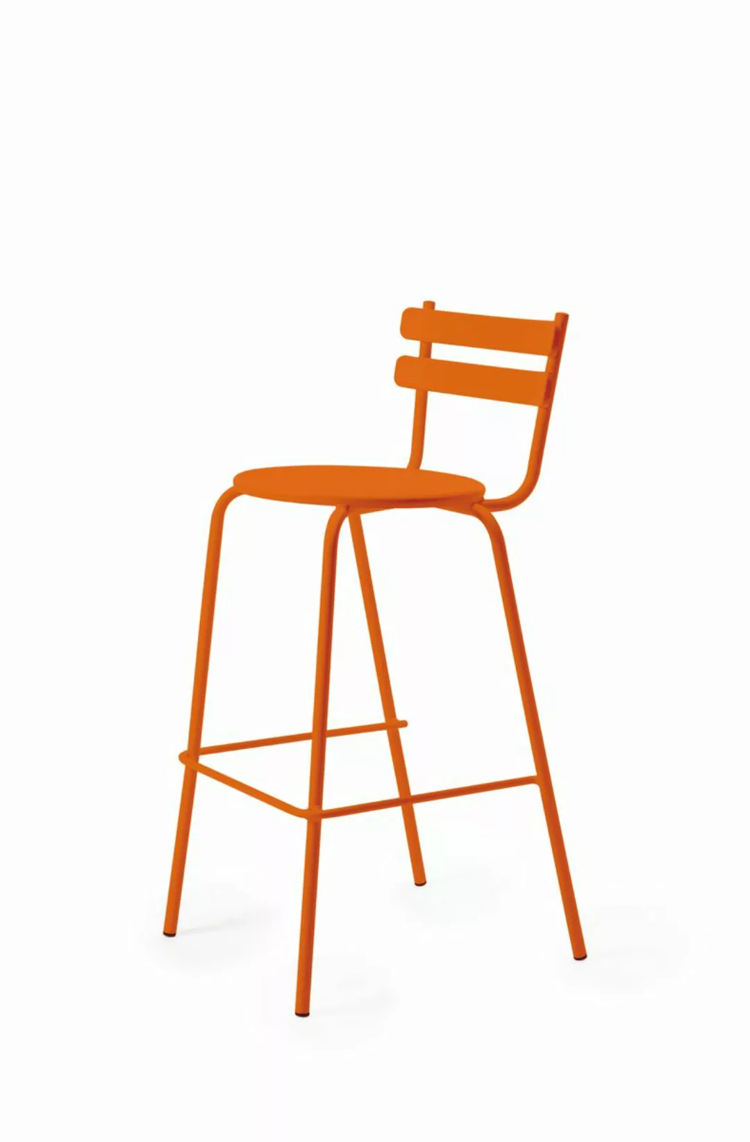 Barhocker mit Rückenlehne Grace orange AR günstig online kaufen