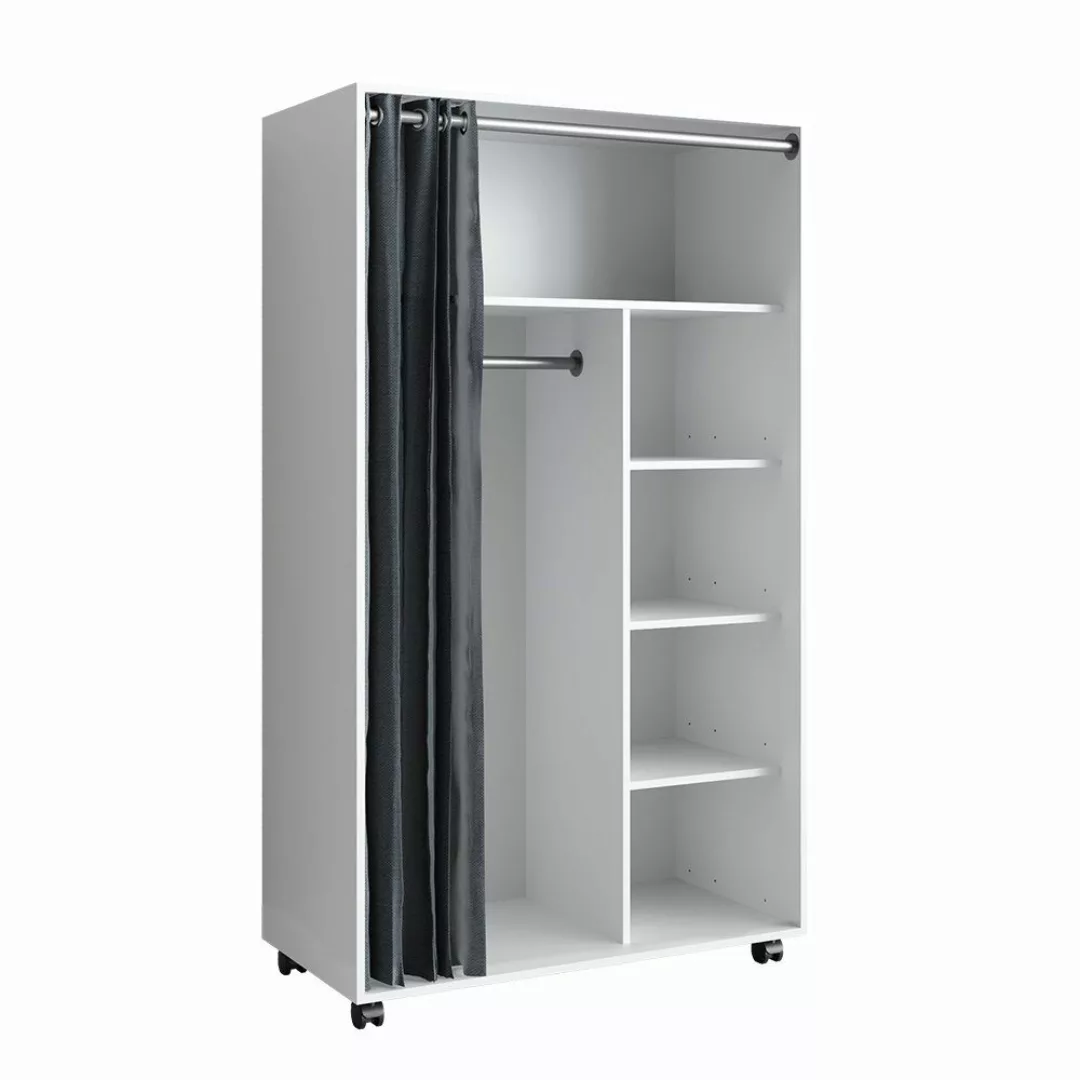 Vicco Kleiderschrank Doros, Weiß, 100 x günstig online kaufen