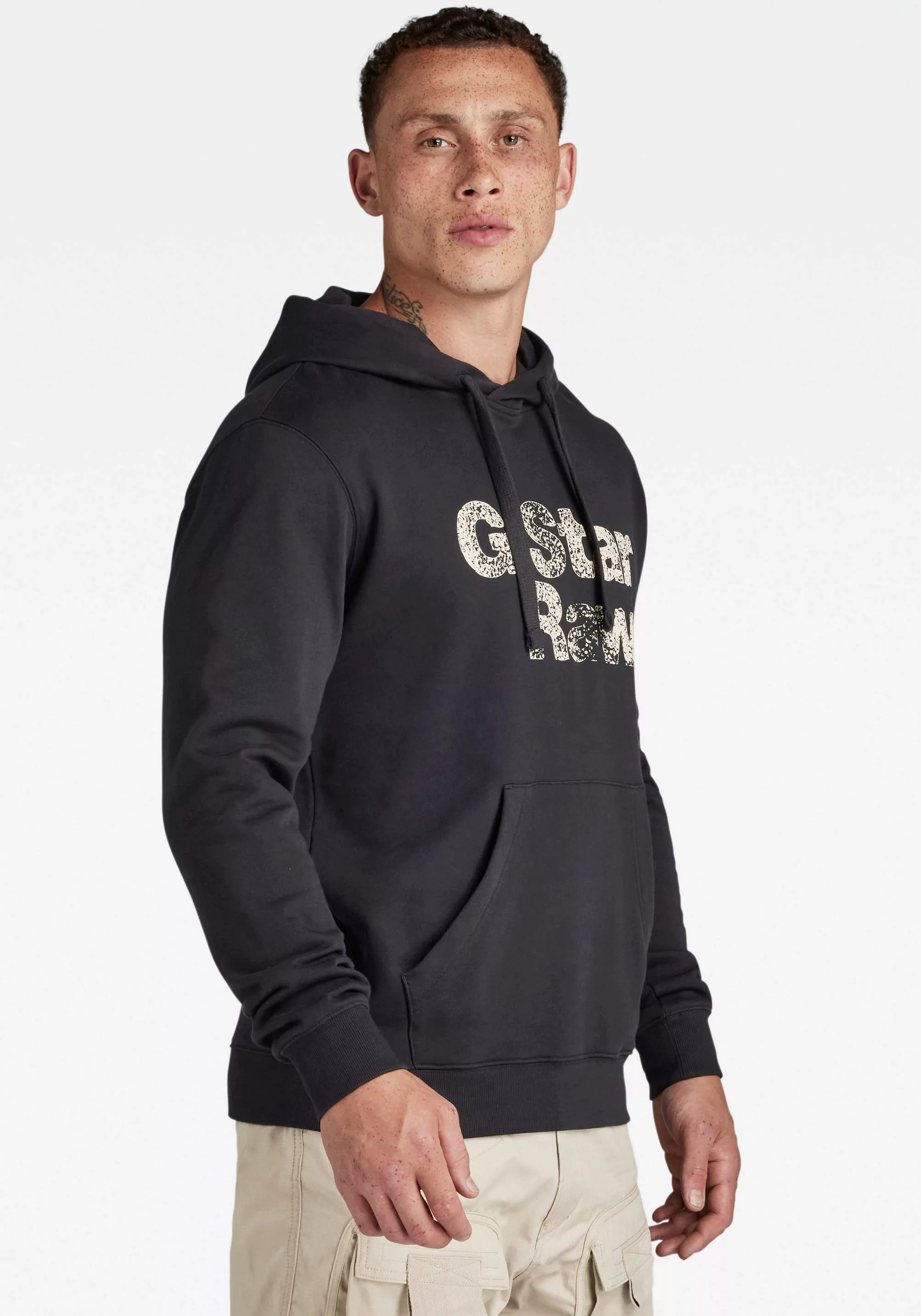 G-STAR Kapuzensweatshirt Painted Graphic Hoodie (1-tlg) günstig online kaufen