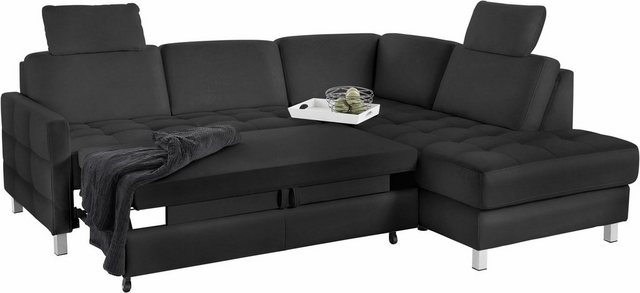 sit&more Ecksofa "Mistral L-Form", wahlweise mit Bettfunktion günstig online kaufen