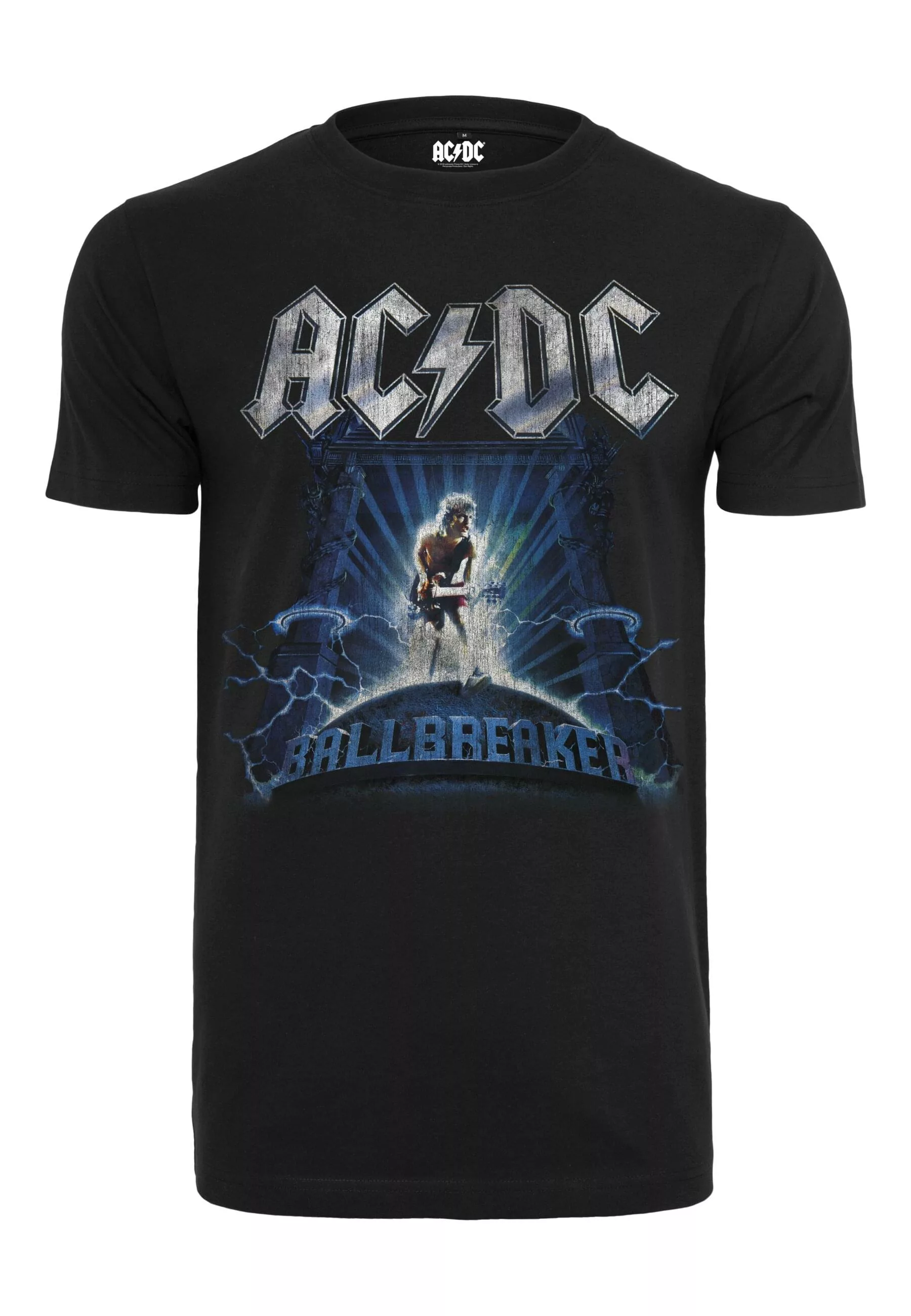 Merchcode T-Shirt "Merchcode Herren ACDC Ballbreaker Tee", (1 tlg.) günstig online kaufen