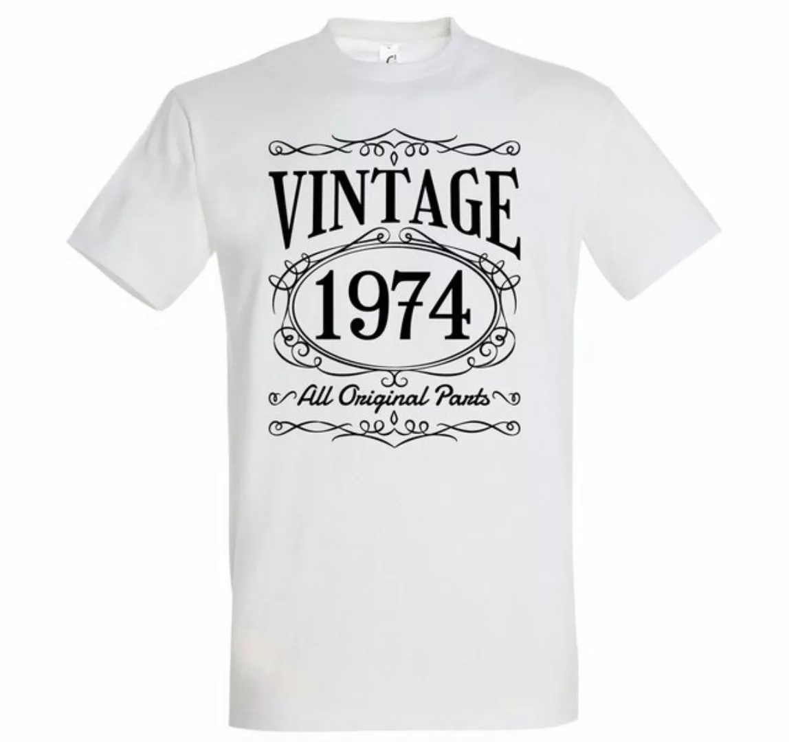 Youth Designz T-Shirt Vintage 1974 Herren Tshirt zum 50. Geburtstag mit lus günstig online kaufen