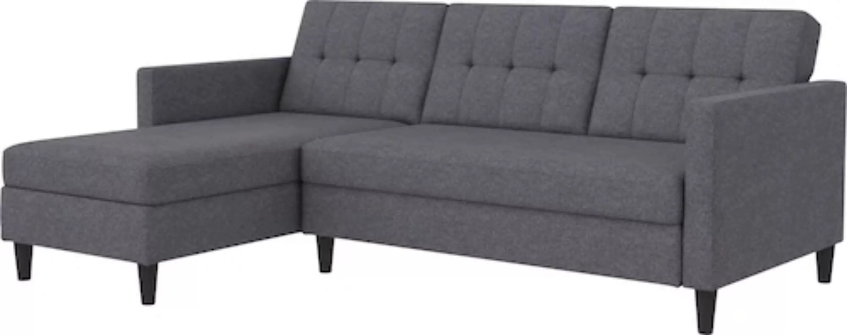 Dorel Home Ecksofa »Hartford II«, mit Bettfunktion und Stauraum, Recamiere günstig online kaufen